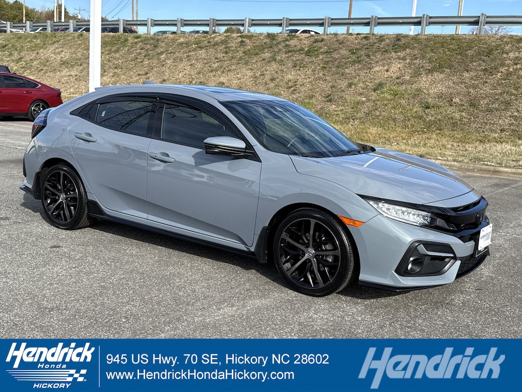 Certified 2021 Honda Civic Sport Touring Hatchback