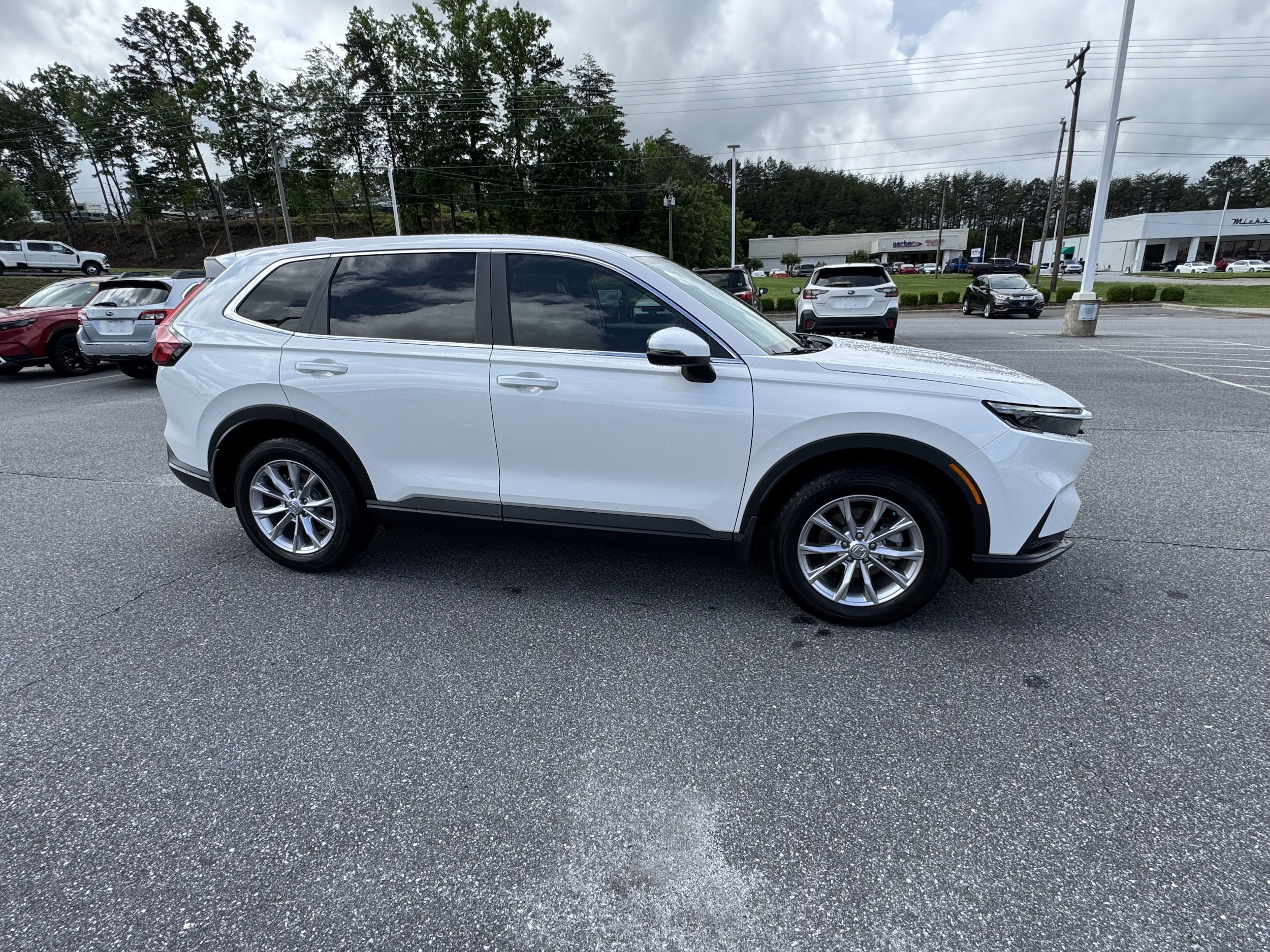 Certified 2024 Honda CR-V EX with VIN 2HKRS4H42RH445713 for sale in Hickory, NC