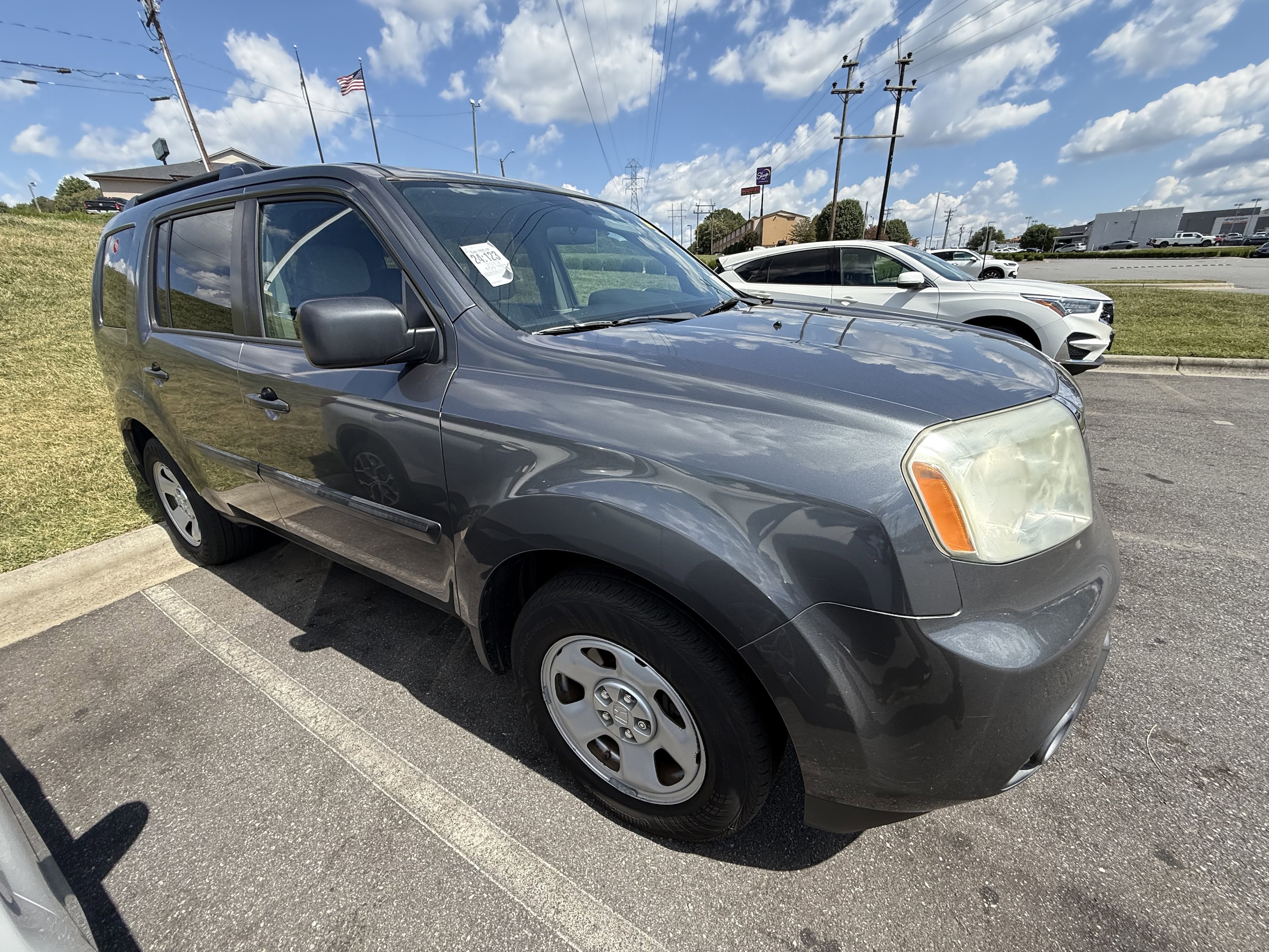 Used 2013 Honda Pilot LX with VIN 5FNYF3H25DB006537 for sale in Hickory, NC