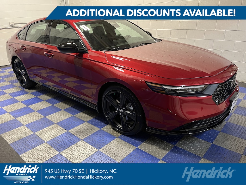 New 2025 Honda Accord Hybrid Sport-L Sedan