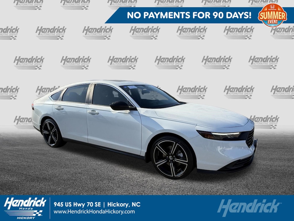 Certified 2024 Honda Accord Hybrid Sport Sedan