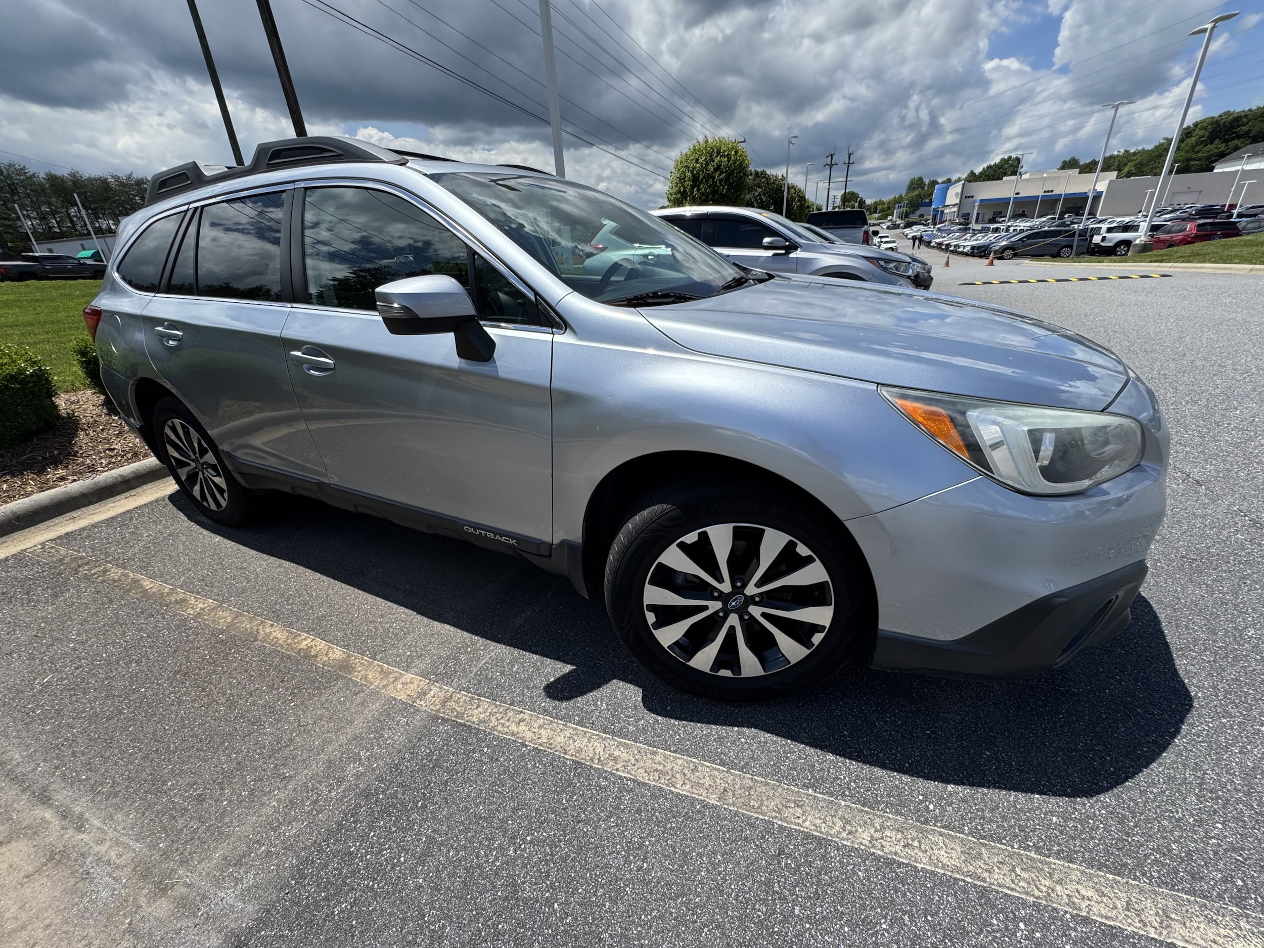 Used 2015 Subaru Outback Limited with VIN 4S4BSBNC6F3270676 for sale in Hickory, NC