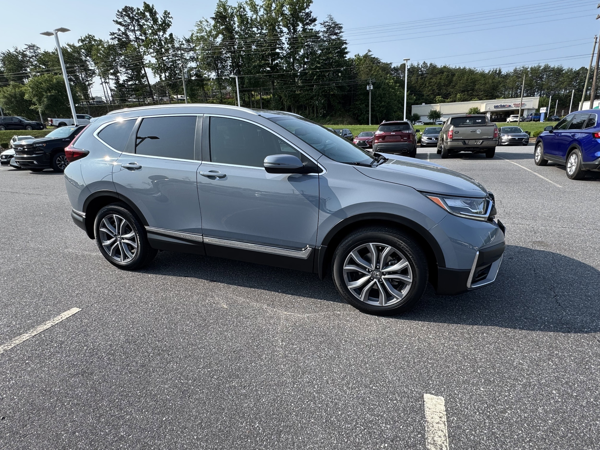 Certified 2022 Honda CR-V Touring with VIN 7FARW2H91NE034479 for sale in Hickory, NC