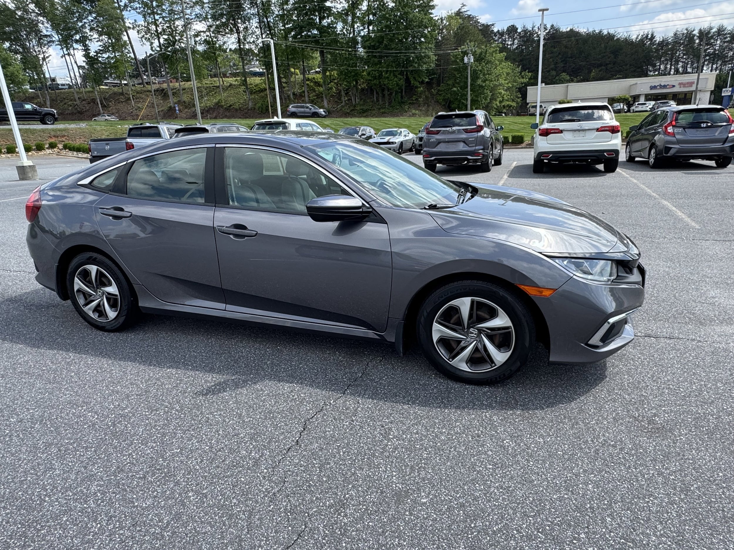 Used 2019 Honda Civic LX with VIN 19XFC2F66KE011264 for sale in Hickory, NC