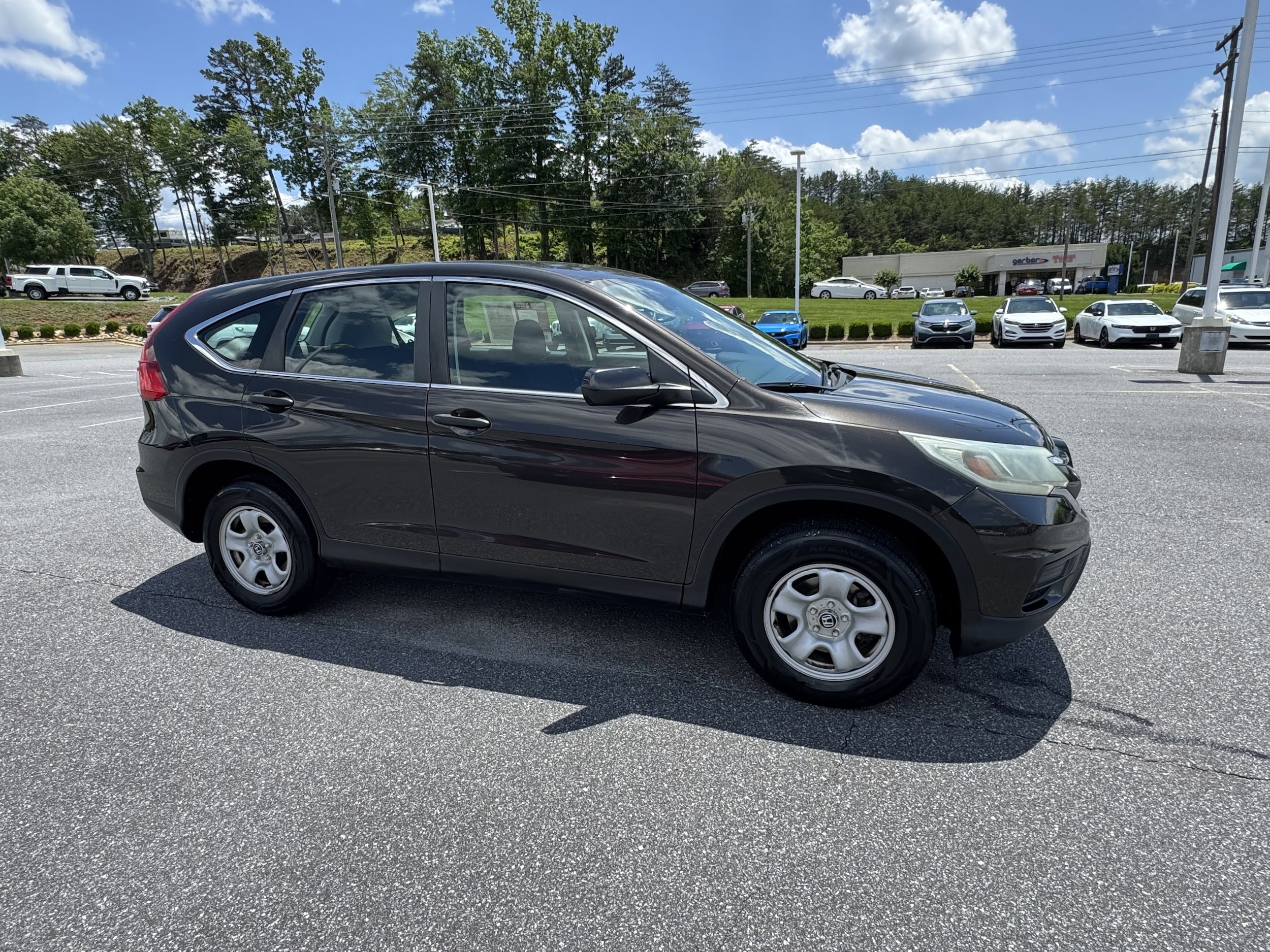Used 2015 Honda CR-V LX with VIN 2HKRM3H30FH557885 for sale in Hickory, NC