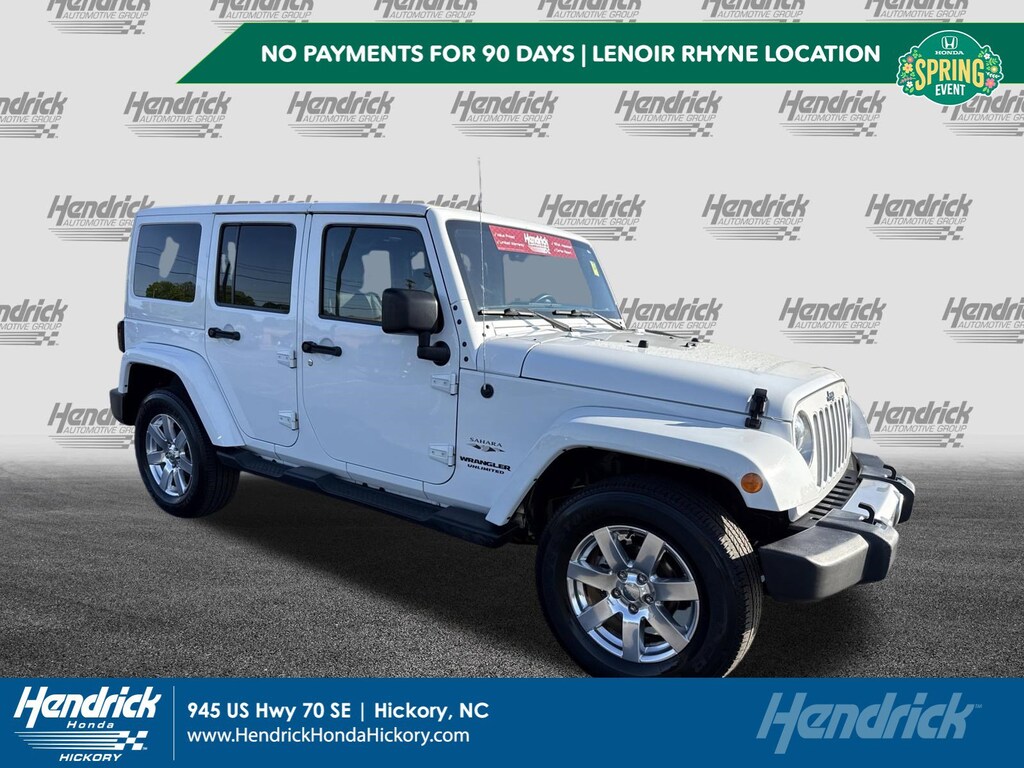 Used 2017 Jeep Wrangler JK Unlimited Sahara 4x4 SUV