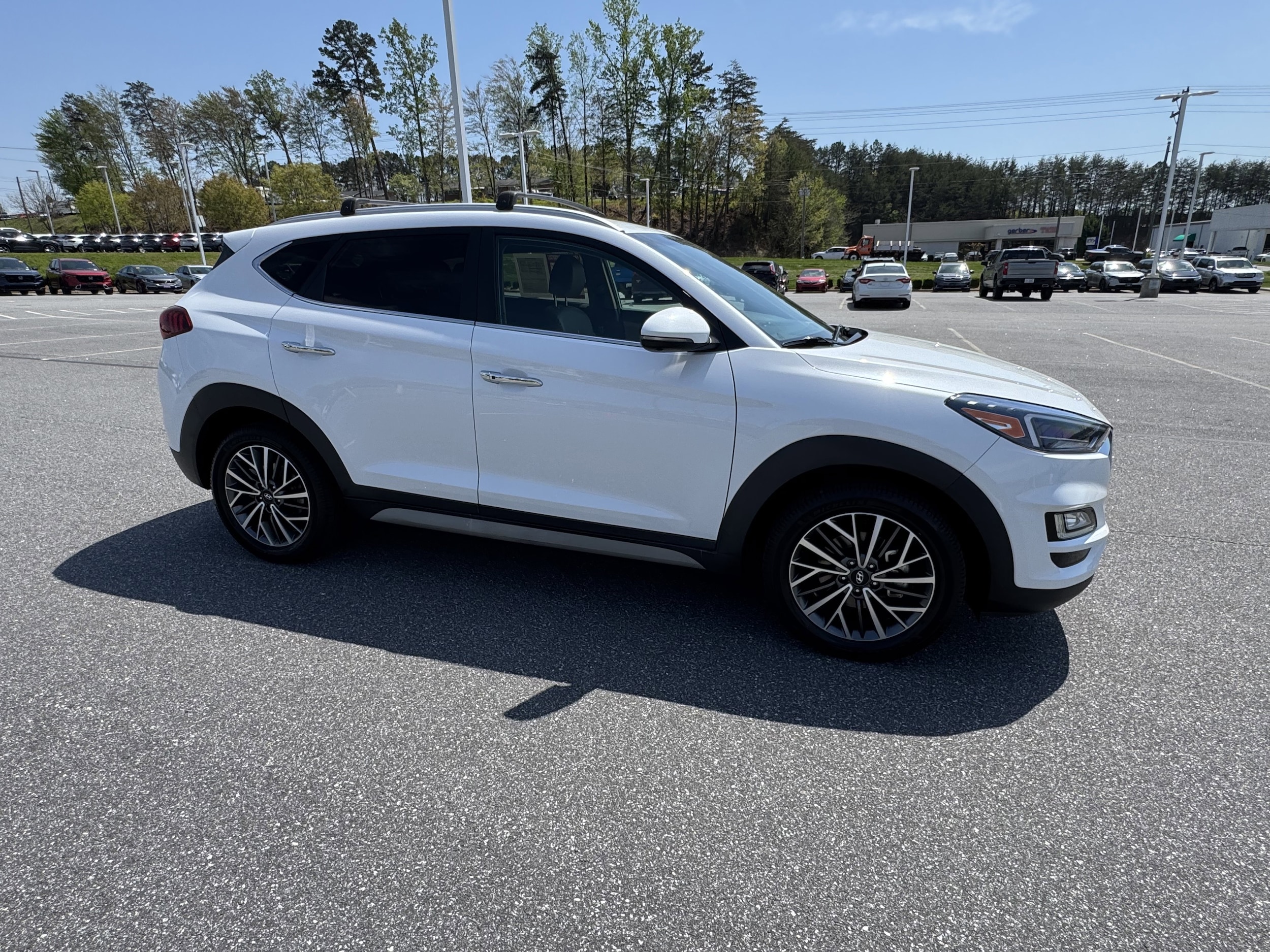 Used 2020 Hyundai Tucson Limited with VIN KM8J33AL4LU258990 for sale in Hickory, NC