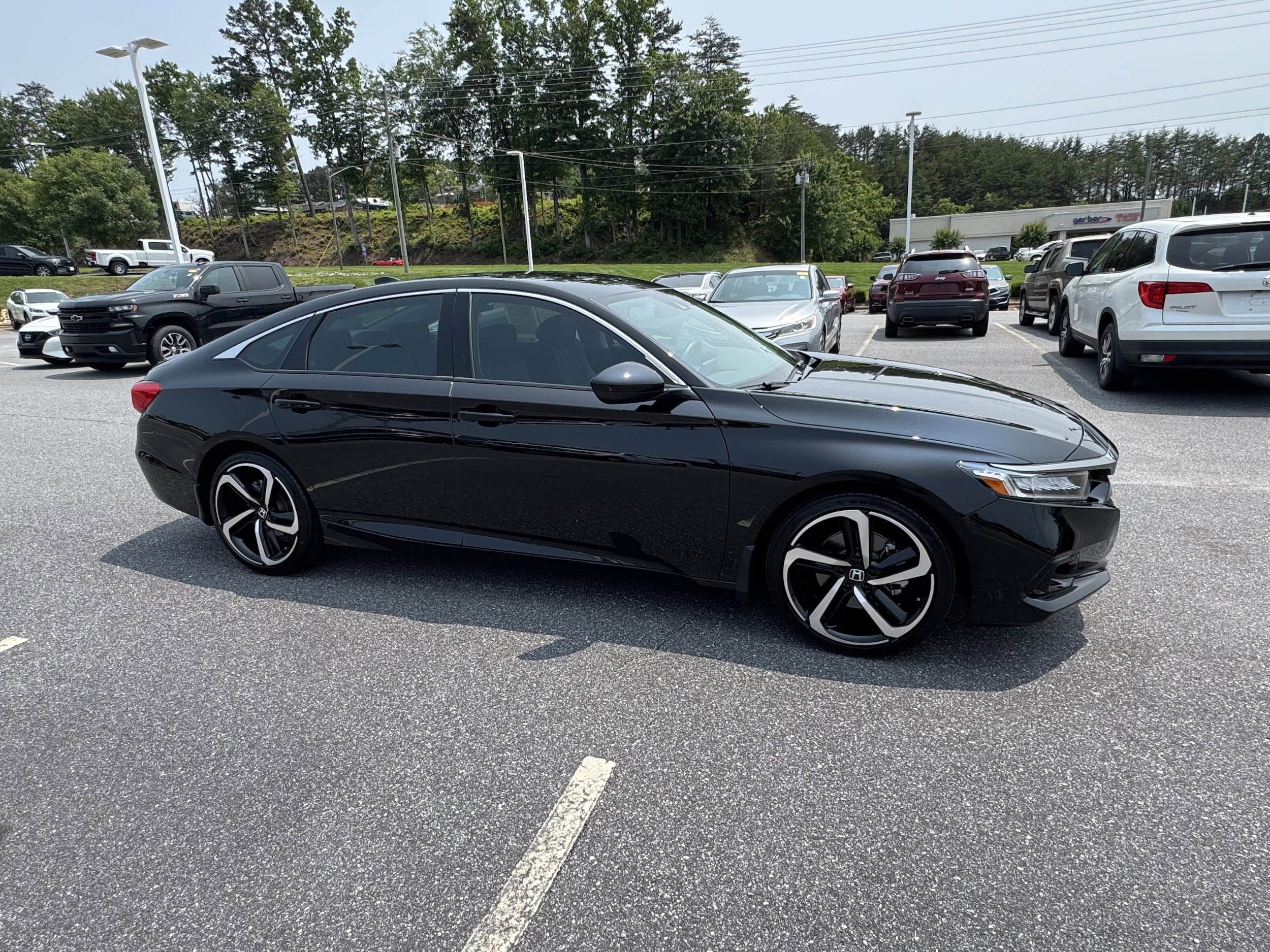 Used 2021 Honda Accord Sport SE with VIN 1HGCV1F46MA034377 for sale in Hickory, NC