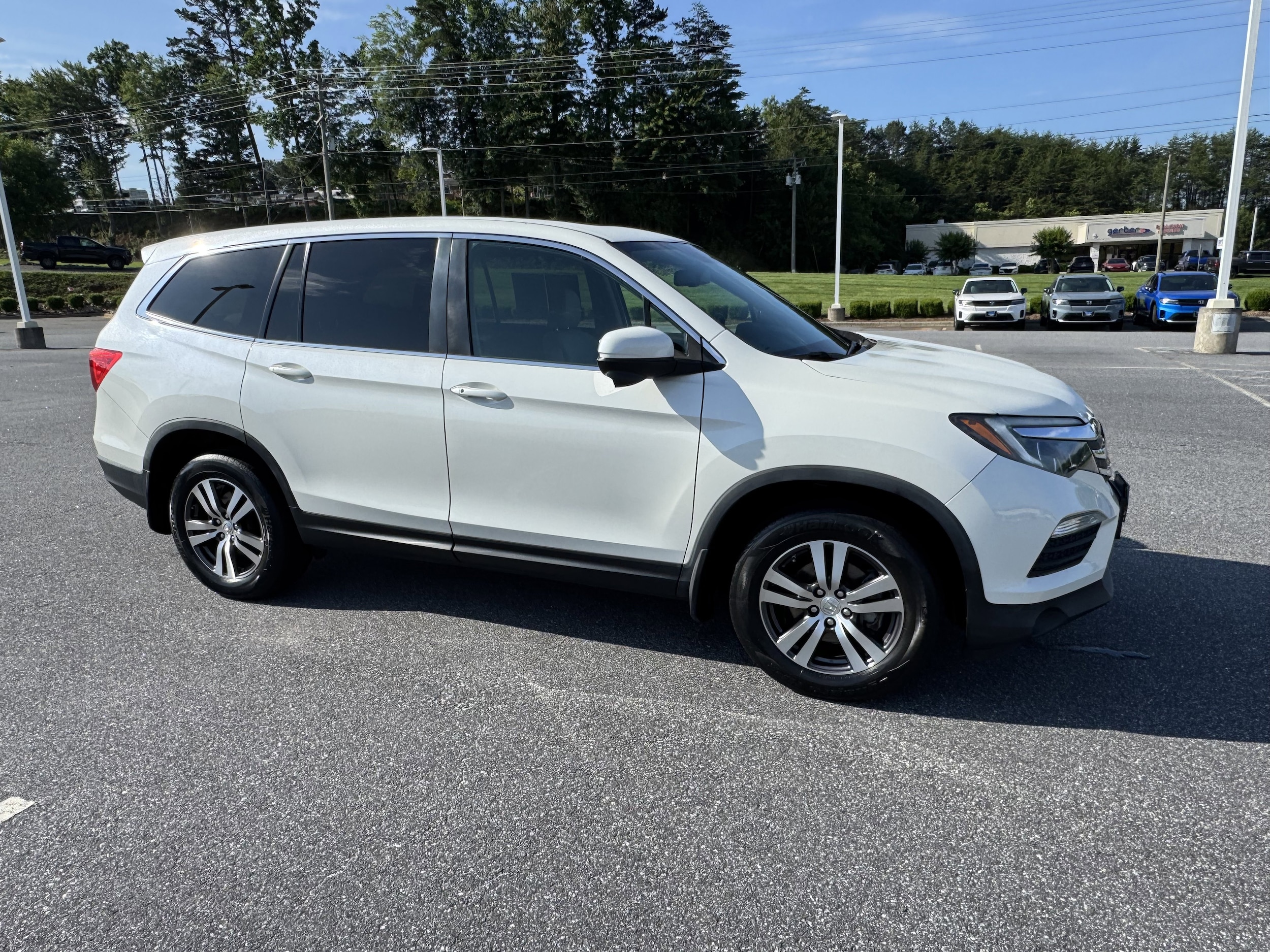 Used 2018 Honda Pilot EX-L with VIN 5FNYF6H84JB001475 for sale in Hickory, NC