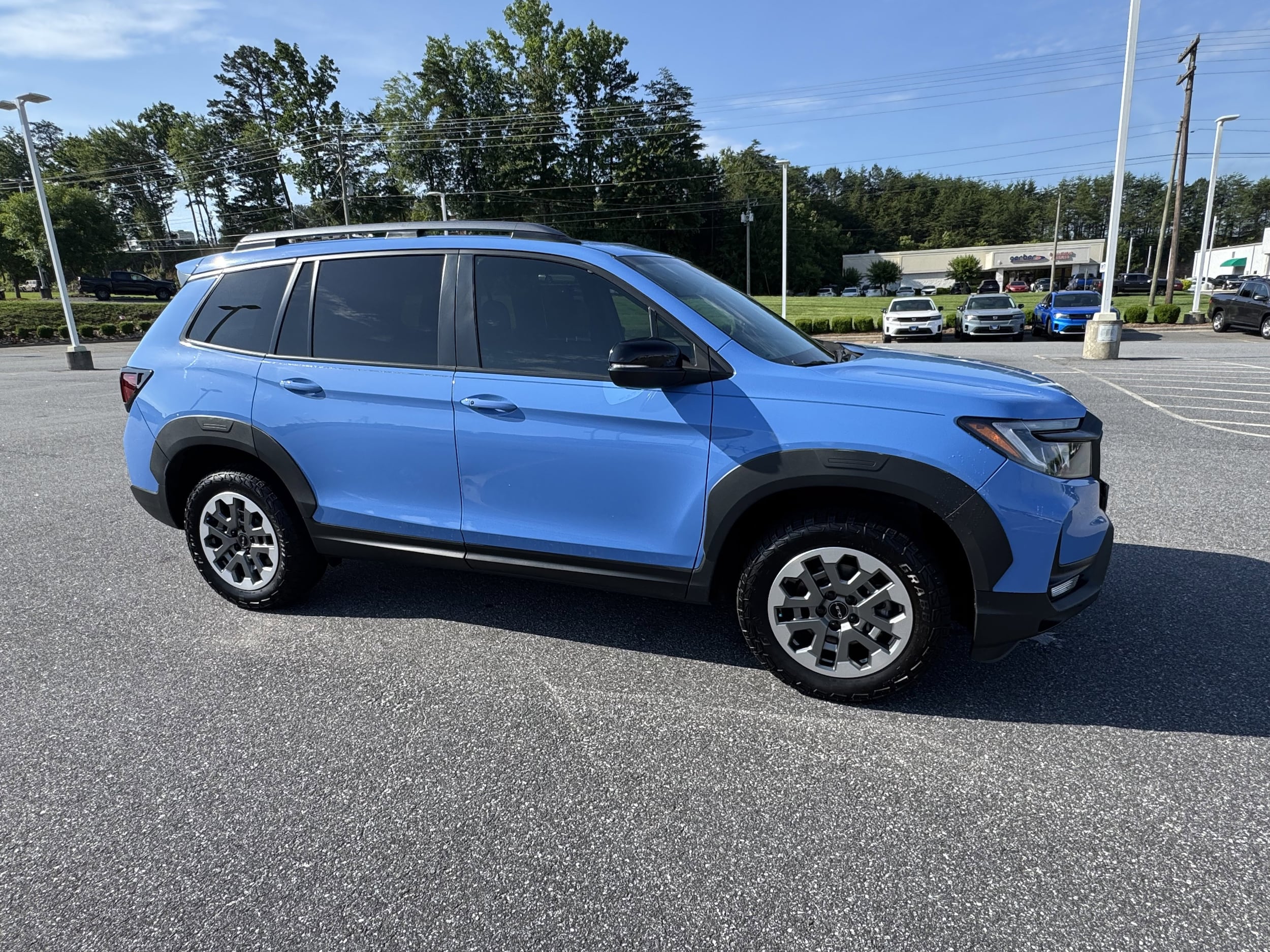 Certified 2024 Honda Passport TrailSport with VIN 5FNYF8H65RB006853 for sale in Hickory, NC