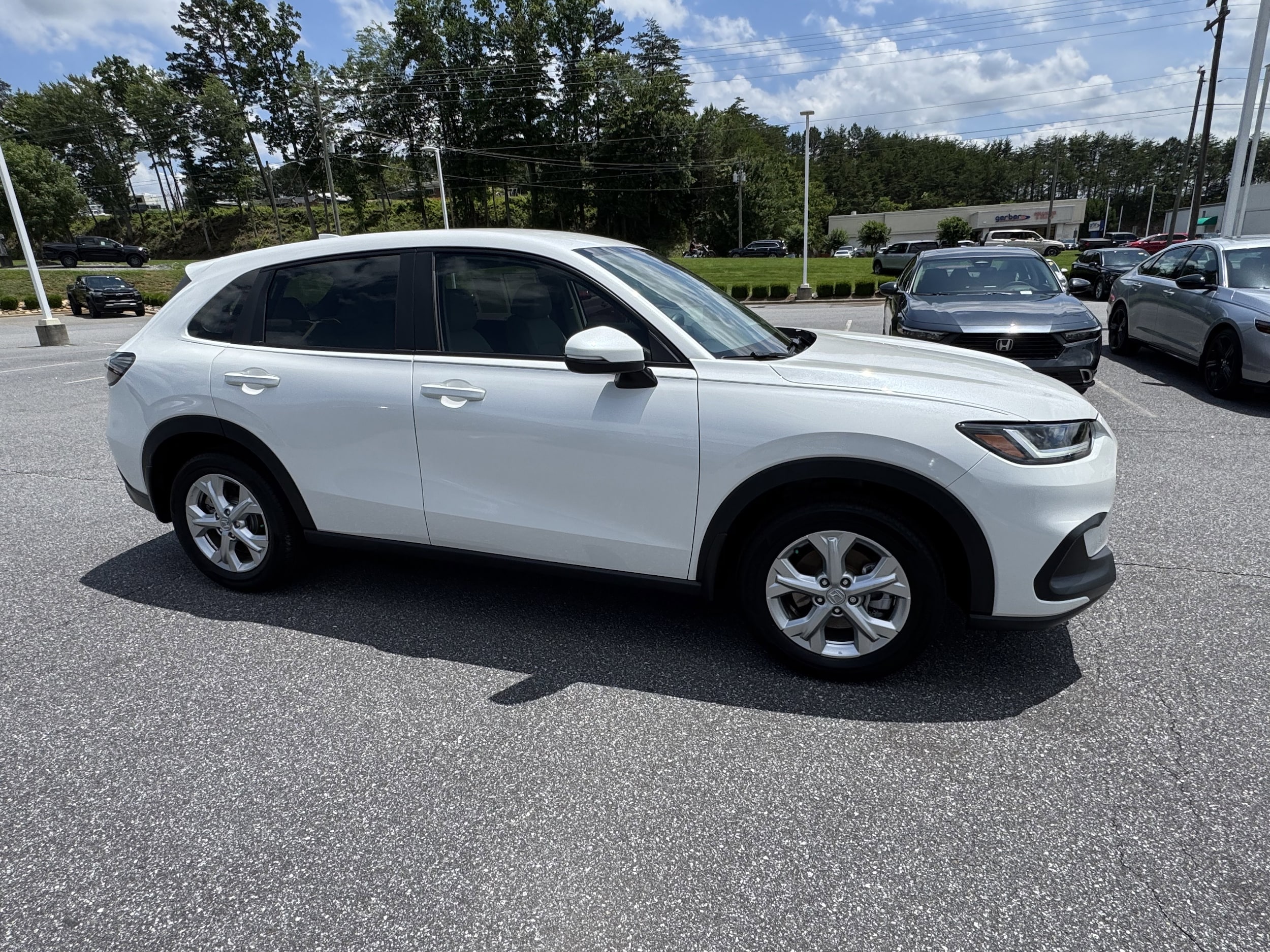 Certified 2025 Honda HR-V LX with VIN 3CZRZ1H39SM732008 for sale in Hickory, NC