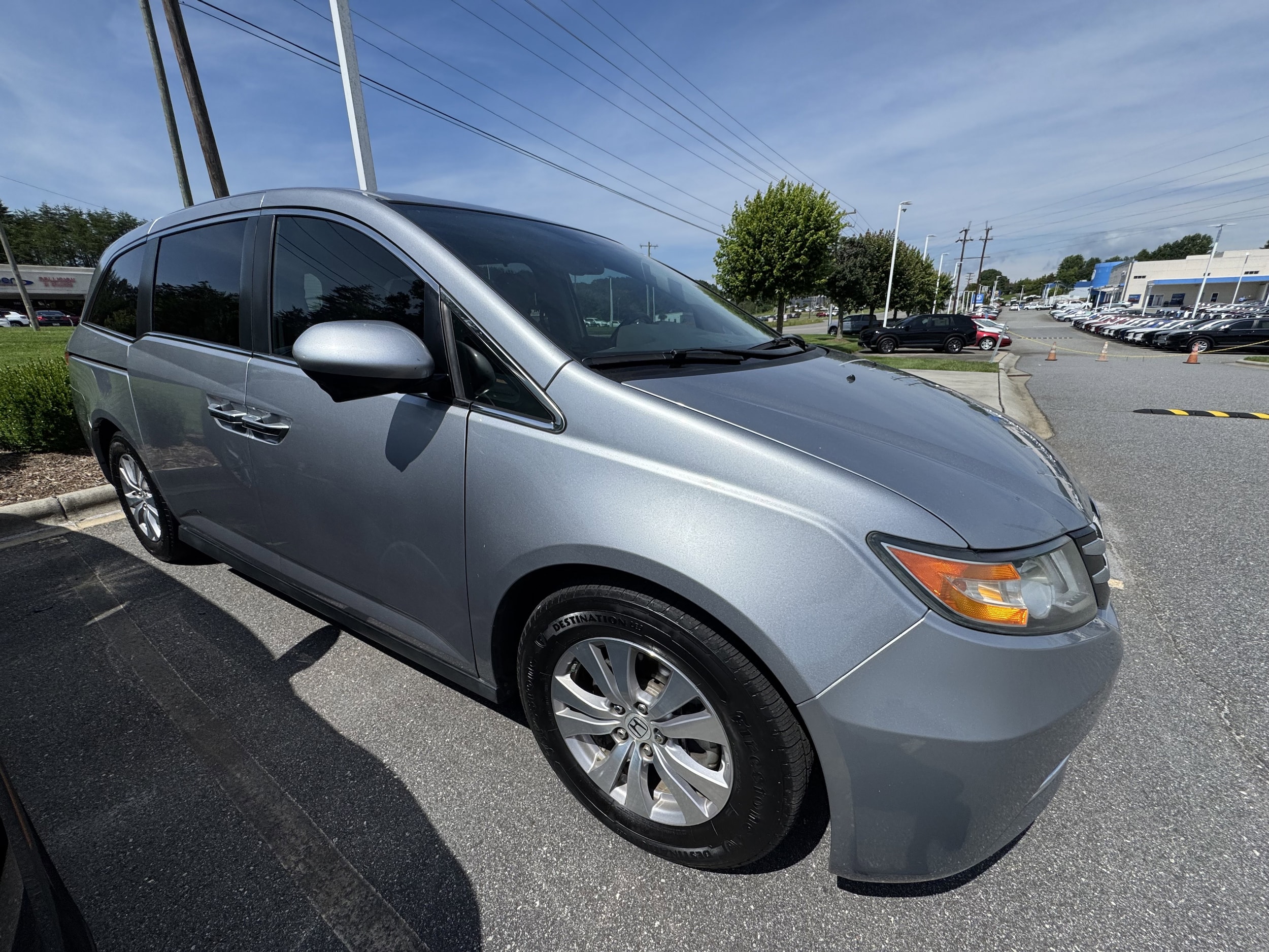 Used 2016 Honda Odyssey EX-L with VIN 5FNRL5H69GB104924 for sale in Hickory, NC