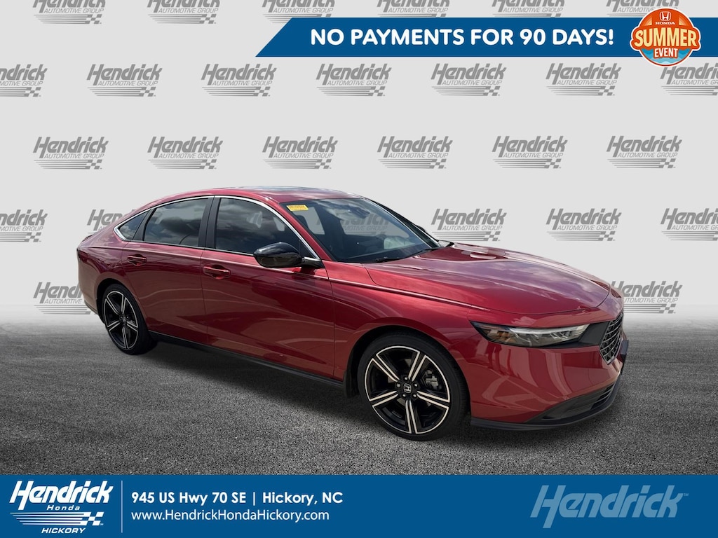 Certified 2024 Honda Accord Hybrid Sport Sedan