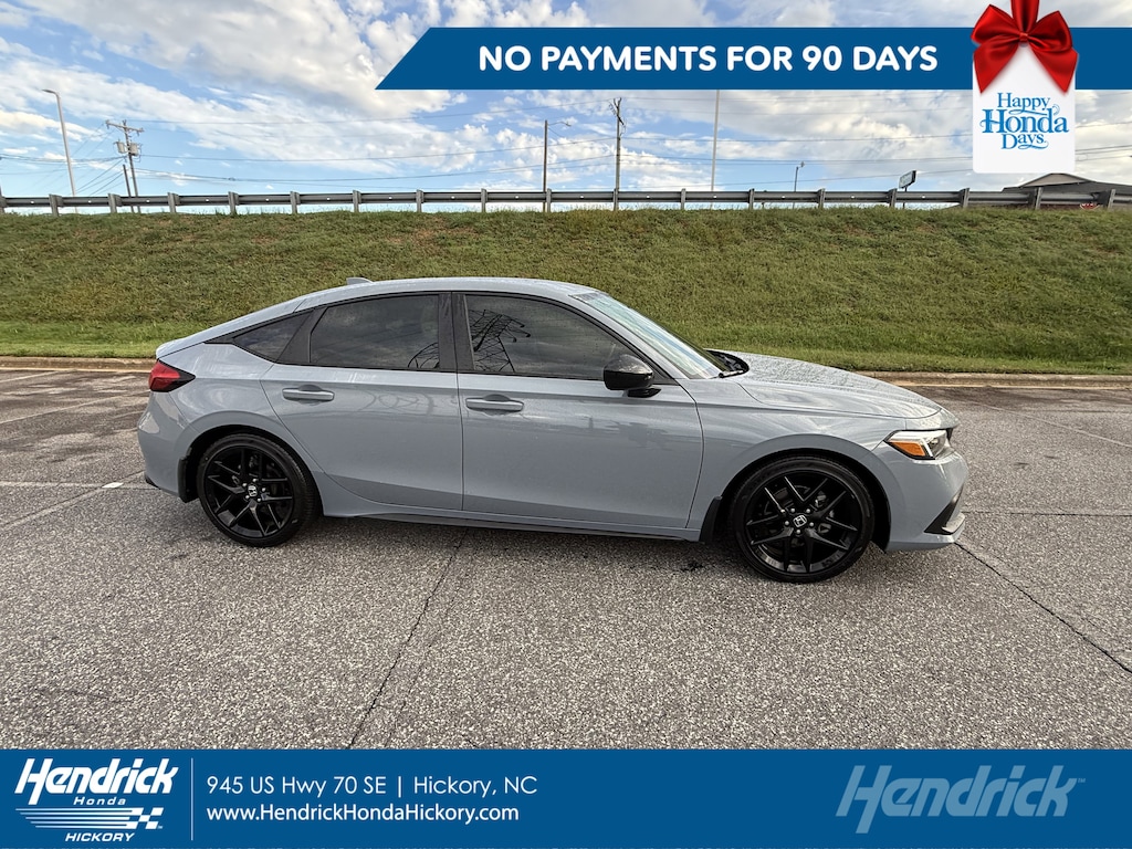 Certified 2024 Honda Civic Sport Hatchback