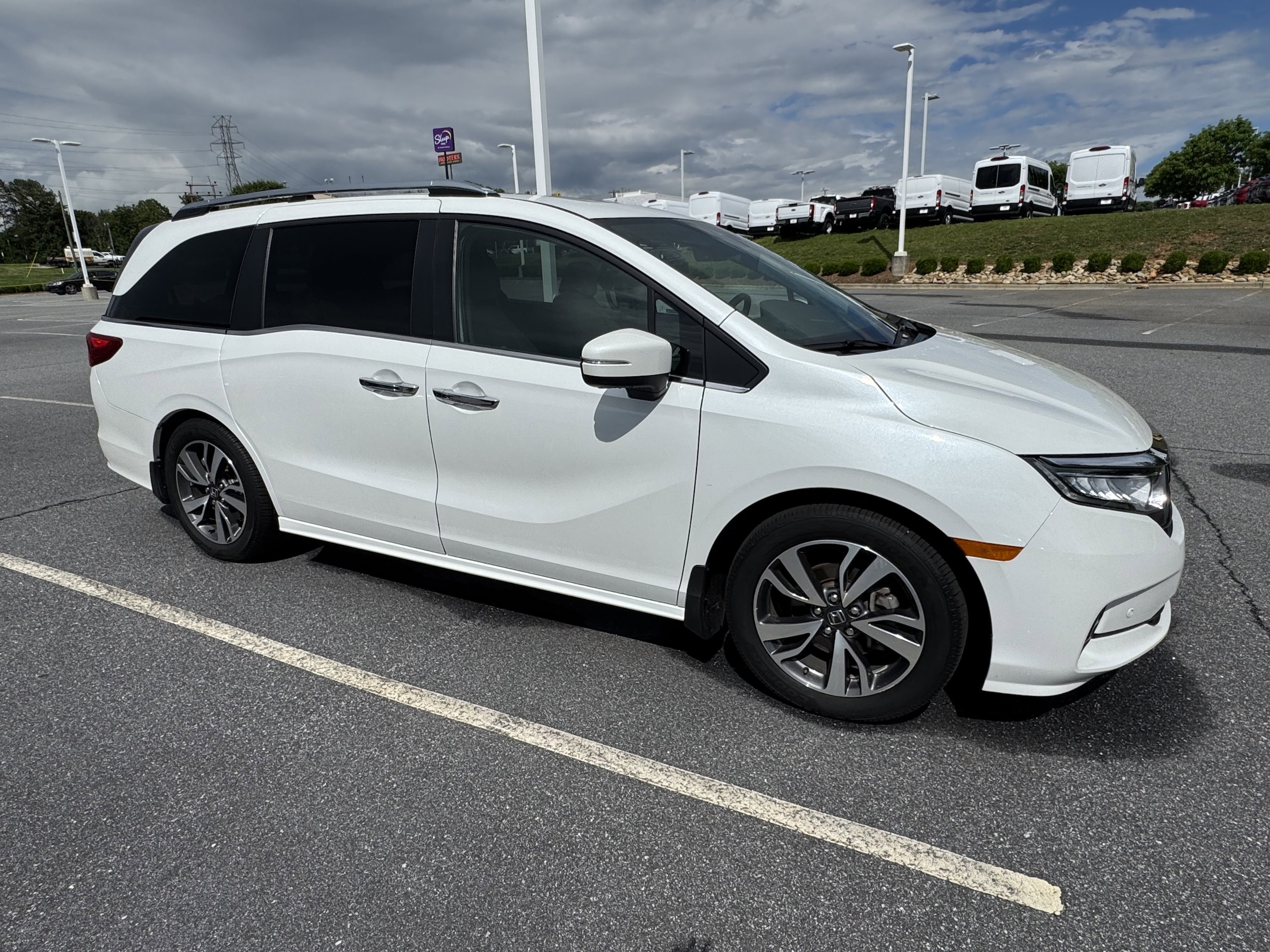 Certified 2023 Honda Odyssey Touring with VIN 5FNRL6H80PB001348 for sale in Hickory, NC