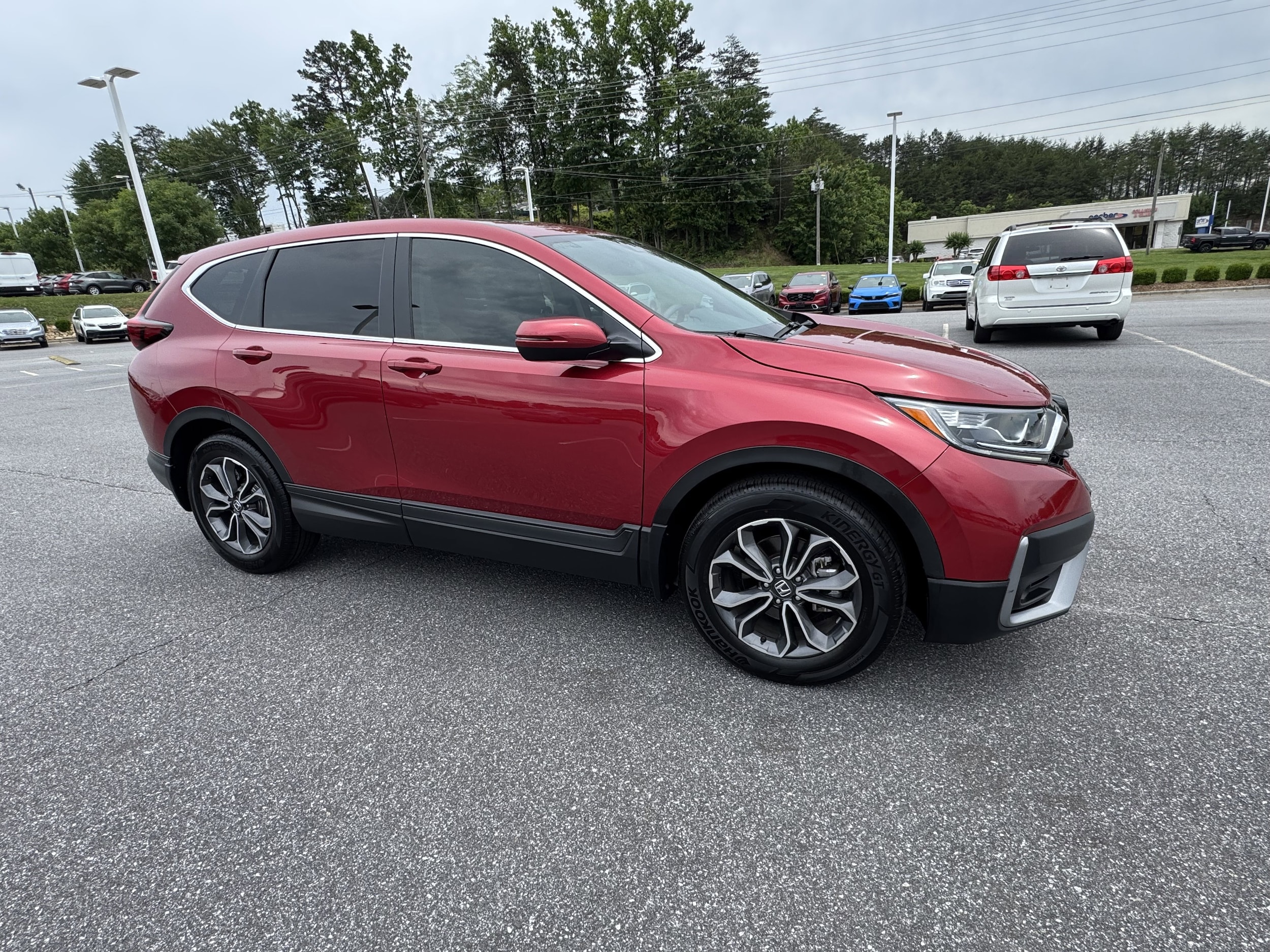 Certified 2022 Honda CR-V EX with VIN 5J6RW1H53NA015907 for sale in Hickory, NC