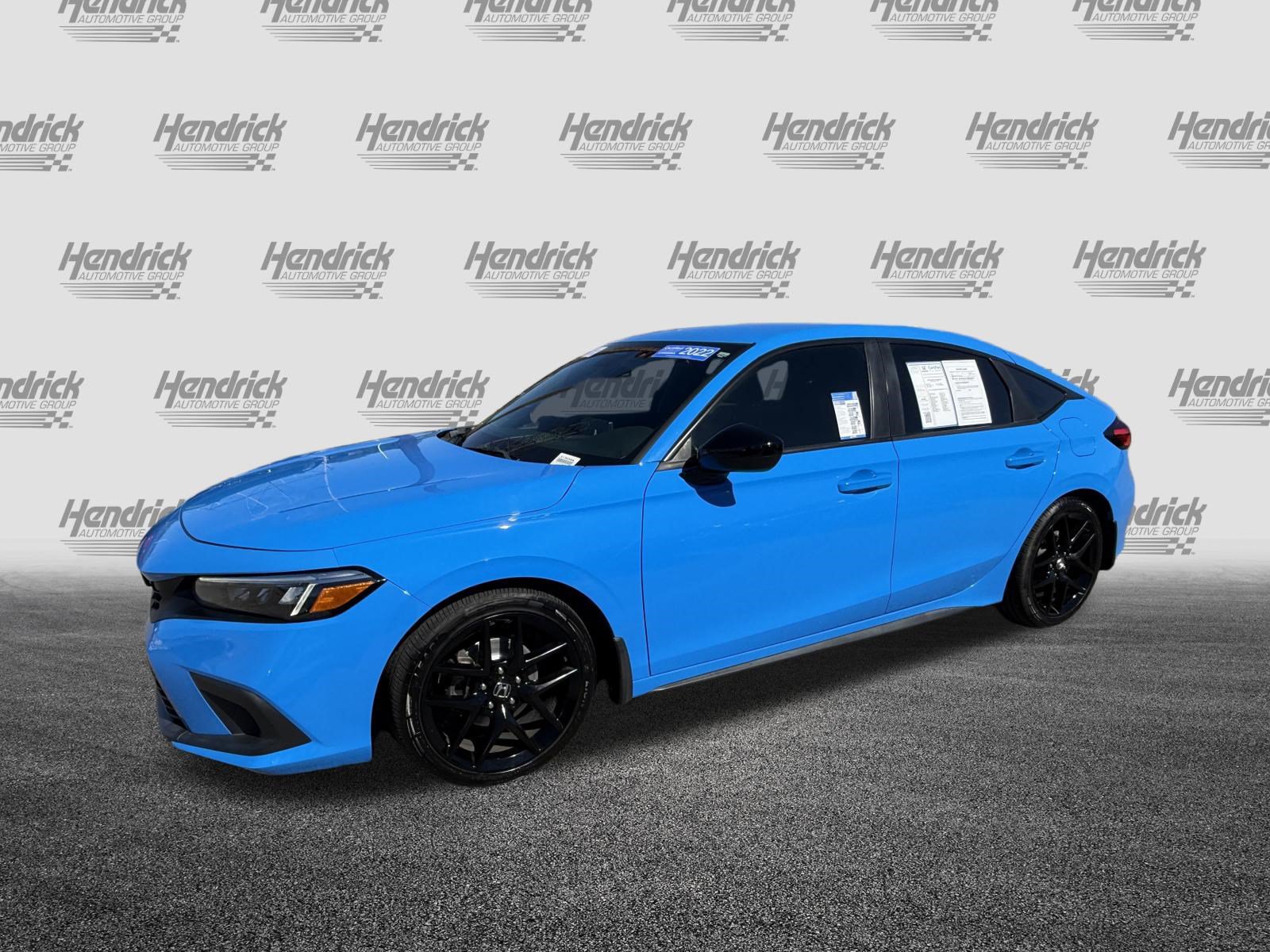 Certified 2022 Honda Civic Sport Hatchback