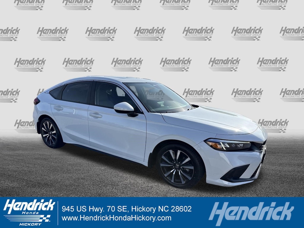 Certified 2023 Honda Civic EX-L w/BSI Hatchback