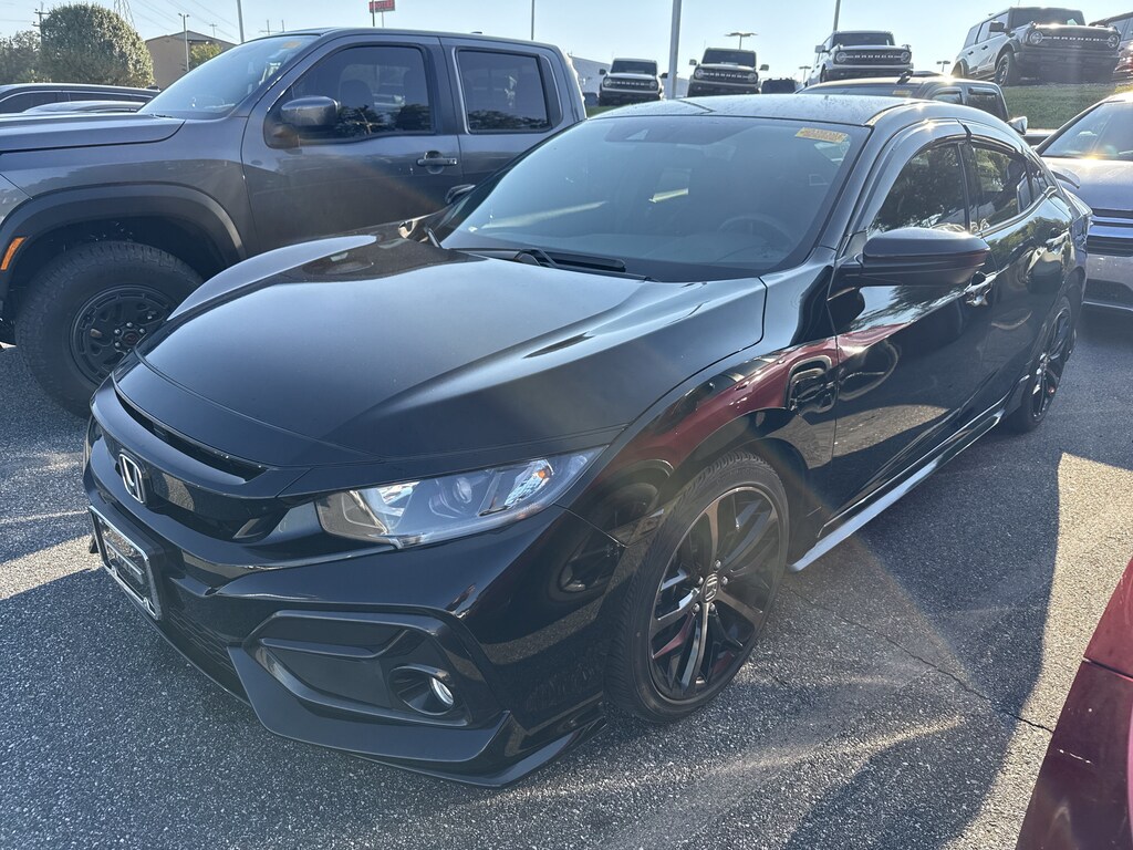 Certified 2021 Honda Civic Sport Hatchback