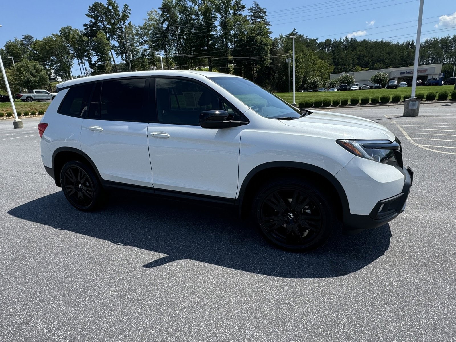 Certified 2021 Honda Passport Sport with VIN 5FNYF8H26MB030522 for sale in Hickory, NC