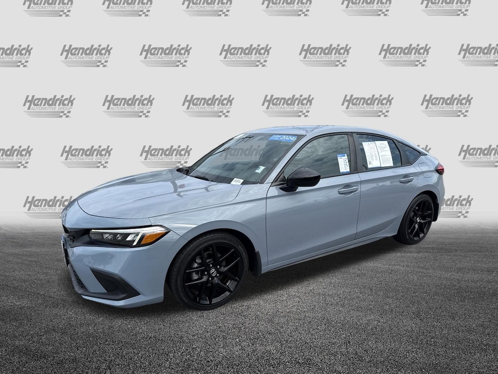 Certified 2024 Honda Civic Sport Hatchback
