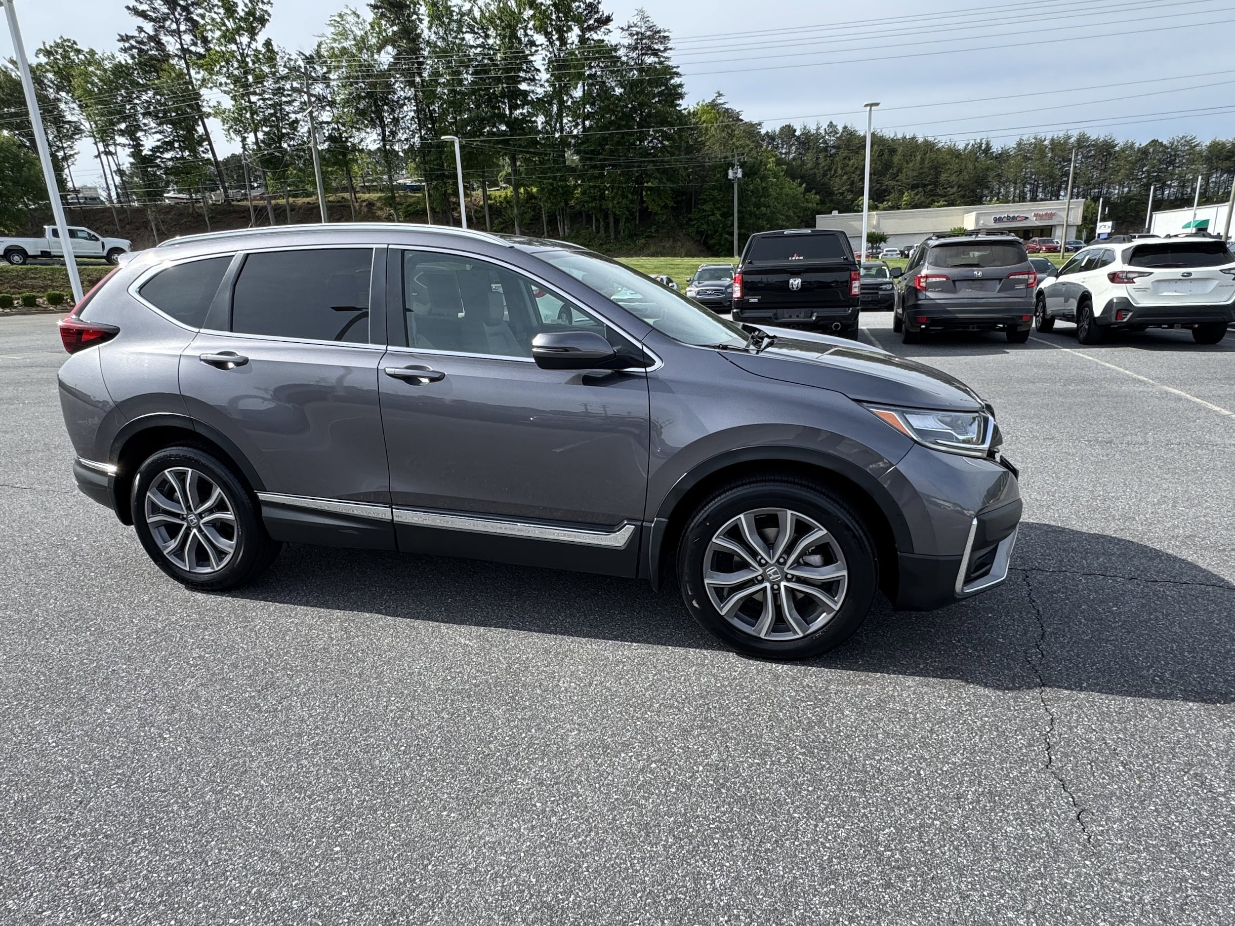 Certified 2022 Honda CR-V Touring with VIN 7FARW2H91NE025636 for sale in Hickory, NC