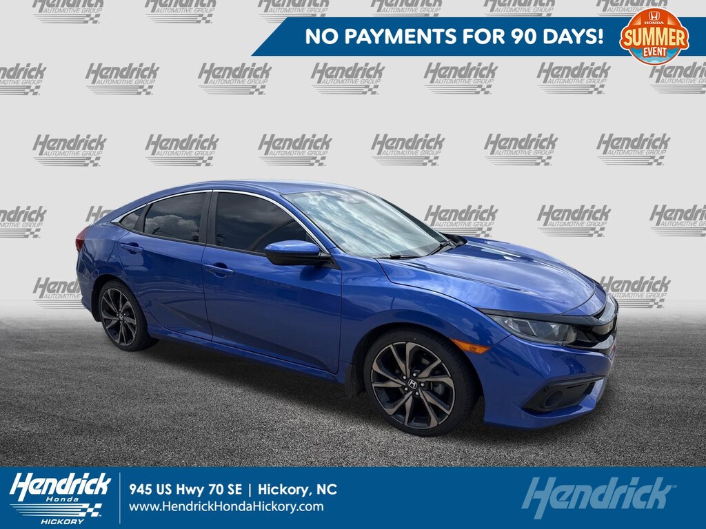 Certified 2021 Honda Civic Sport Sedan