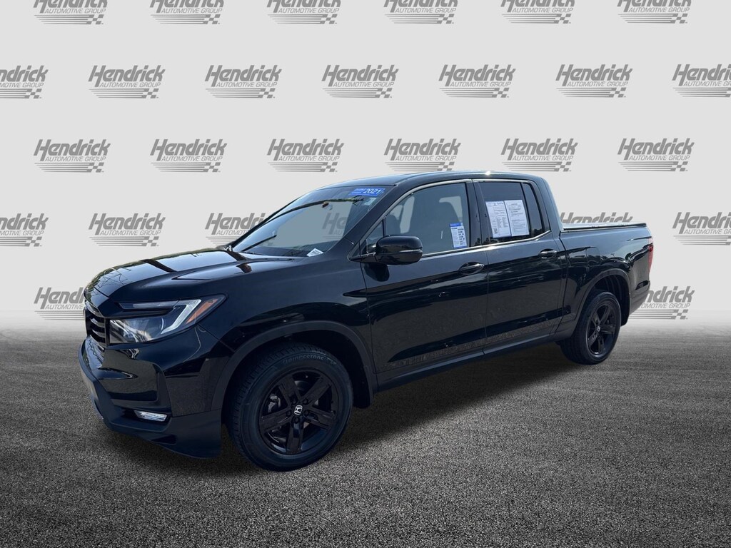 Certified 2021 Honda Ridgeline Black Edition Truck Crew Cab
