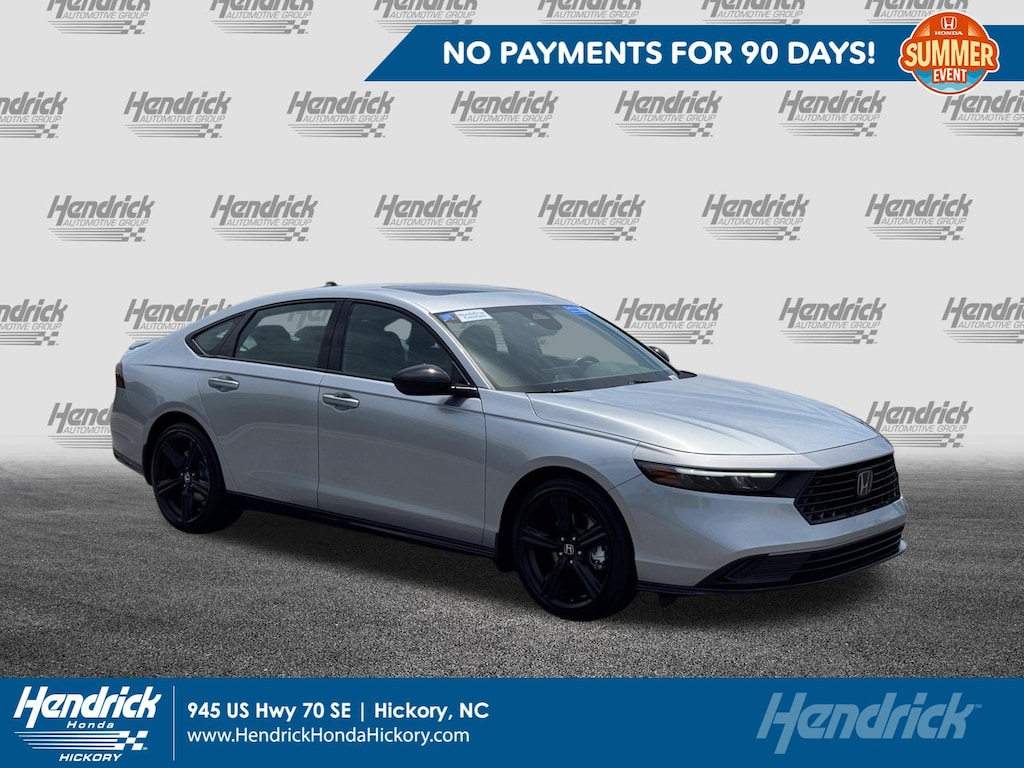 Certified 2025 Honda Accord Hybrid Sport-L Sedan