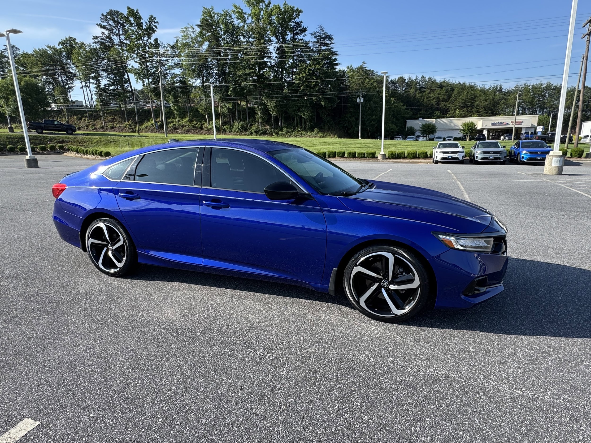 Certified 2022 Honda Accord Sport SE with VIN 1HGCV1F40NA093488 for sale in Hickory, NC