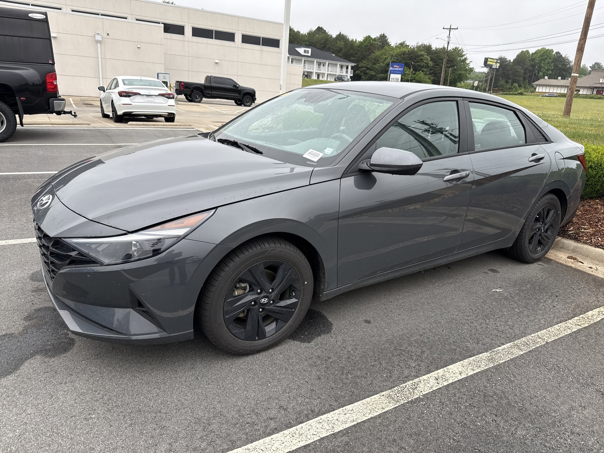 2023 Hyundai Elantra HEV Blue photo 4