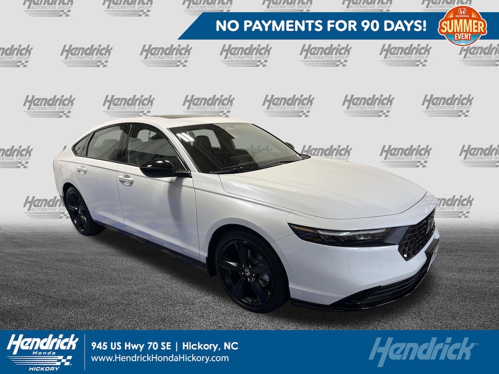 New 2026 Honda Accord Hybrid Sport-L Sedan