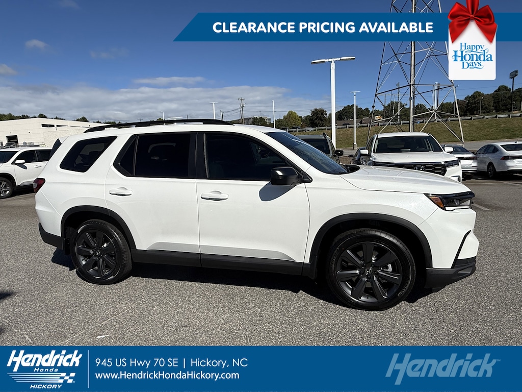 New 2025 Honda Pilot Sport SUV