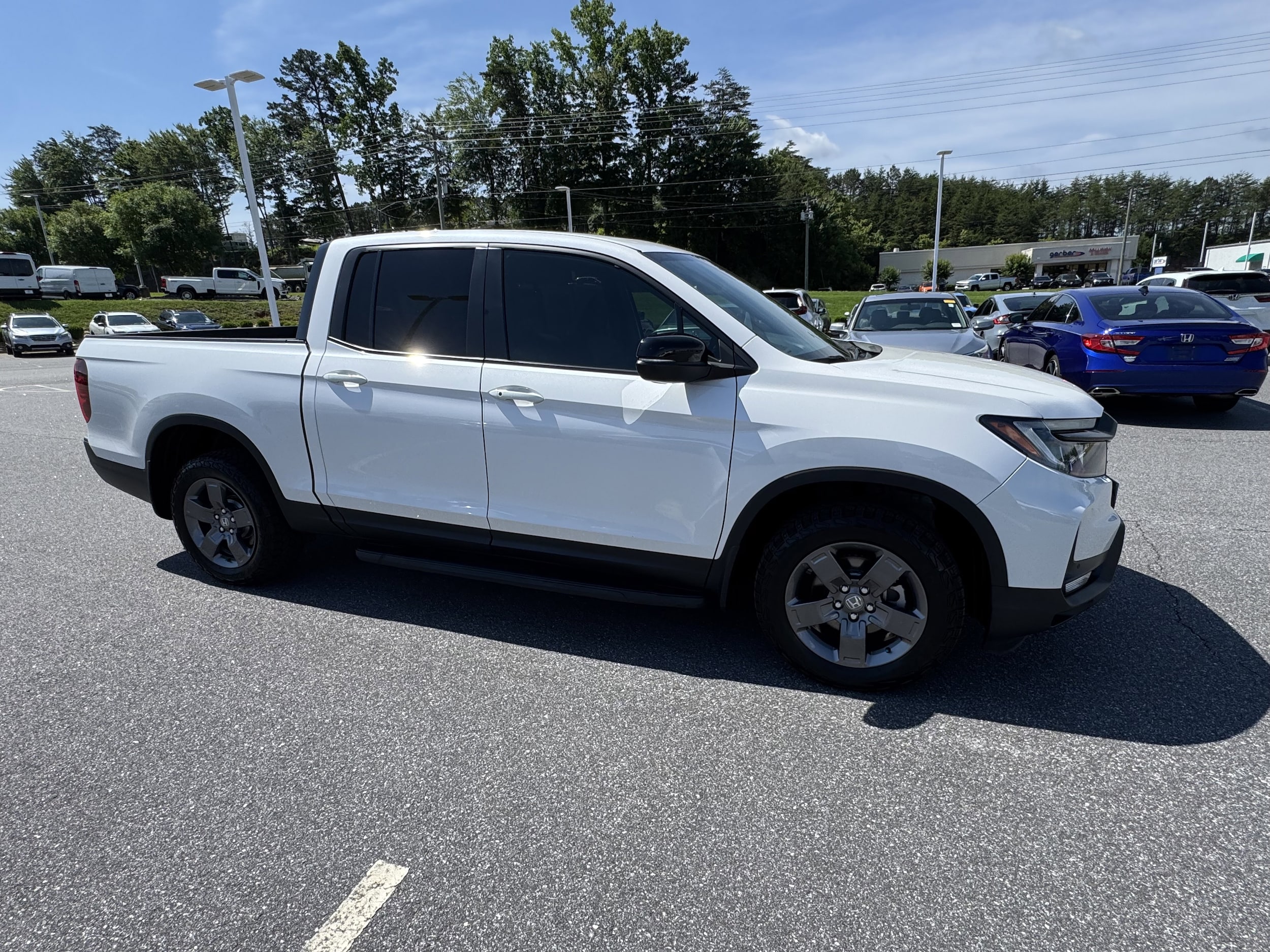 Certified 2024 Honda Ridgeline TrailSport with VIN 5FPYK3F63RB007122 for sale in Hickory, NC