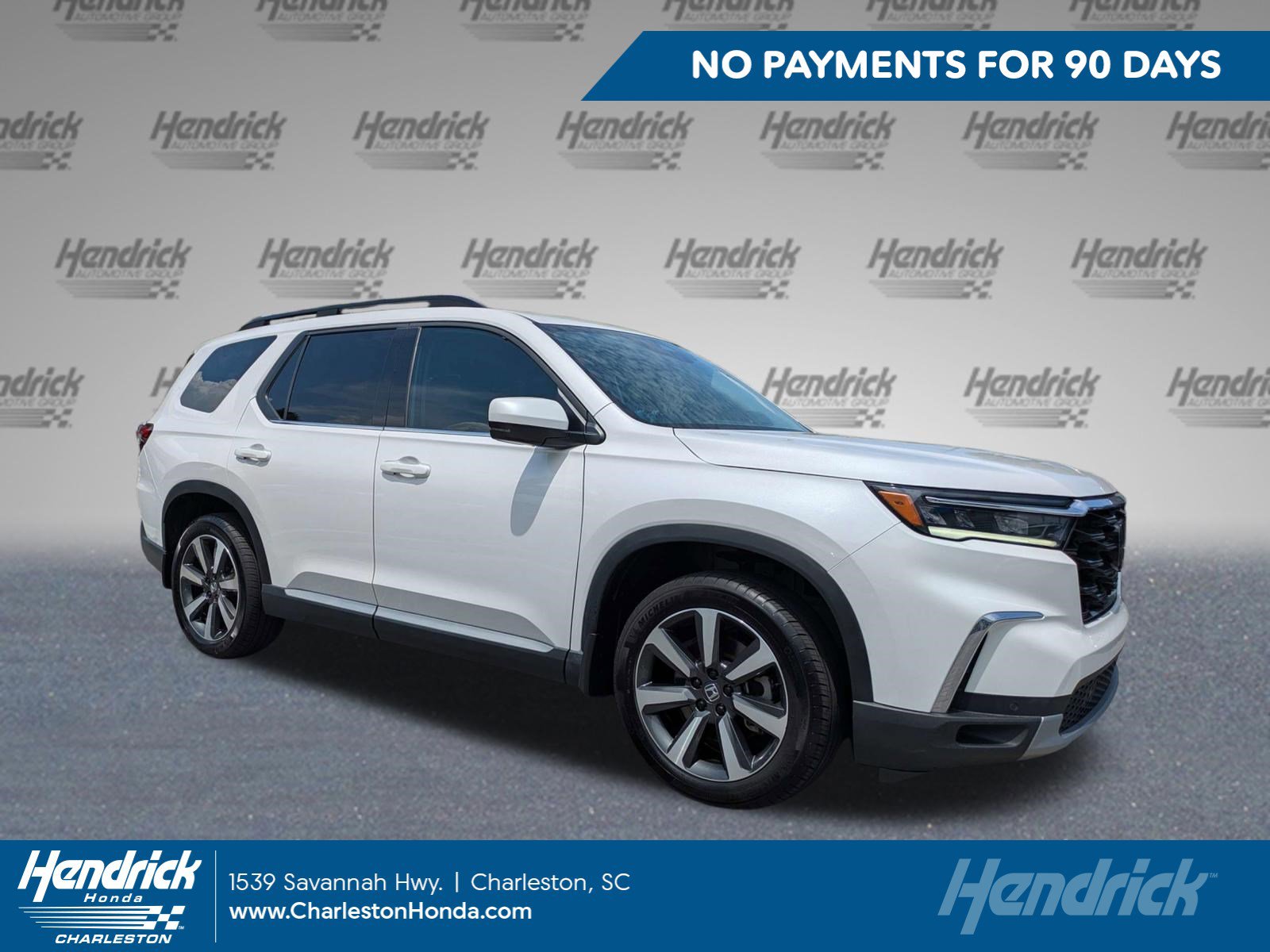 新ミッションホワイト 4点＋ビタホワイトC Used 2024 Honda Pilot For Sale in Charleston