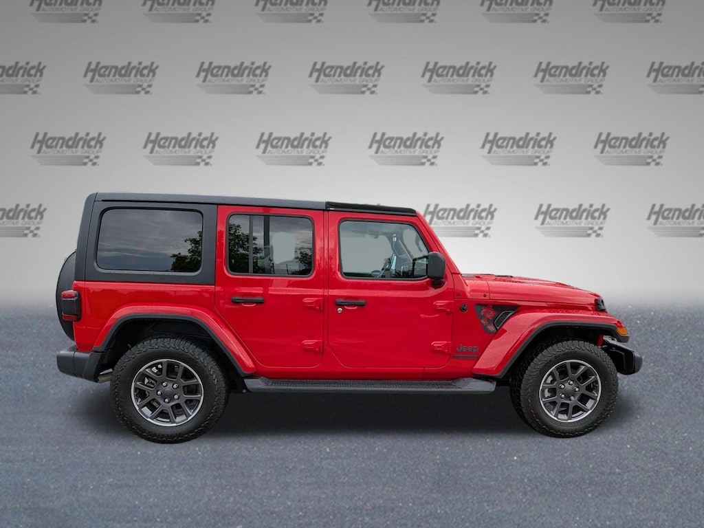 Used 2021 Jeep Wrangler Unlimited 80th Anniversary Convertible