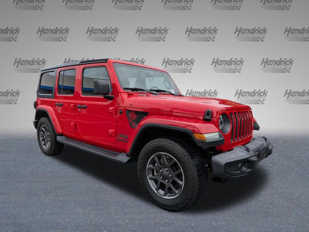 Used 2021 Jeep Wrangler Unlimited 80th Anniversary Convertible
