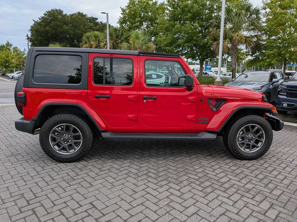 Used 2021 Jeep Wrangler Unlimited 80th Anniversary Convertible
