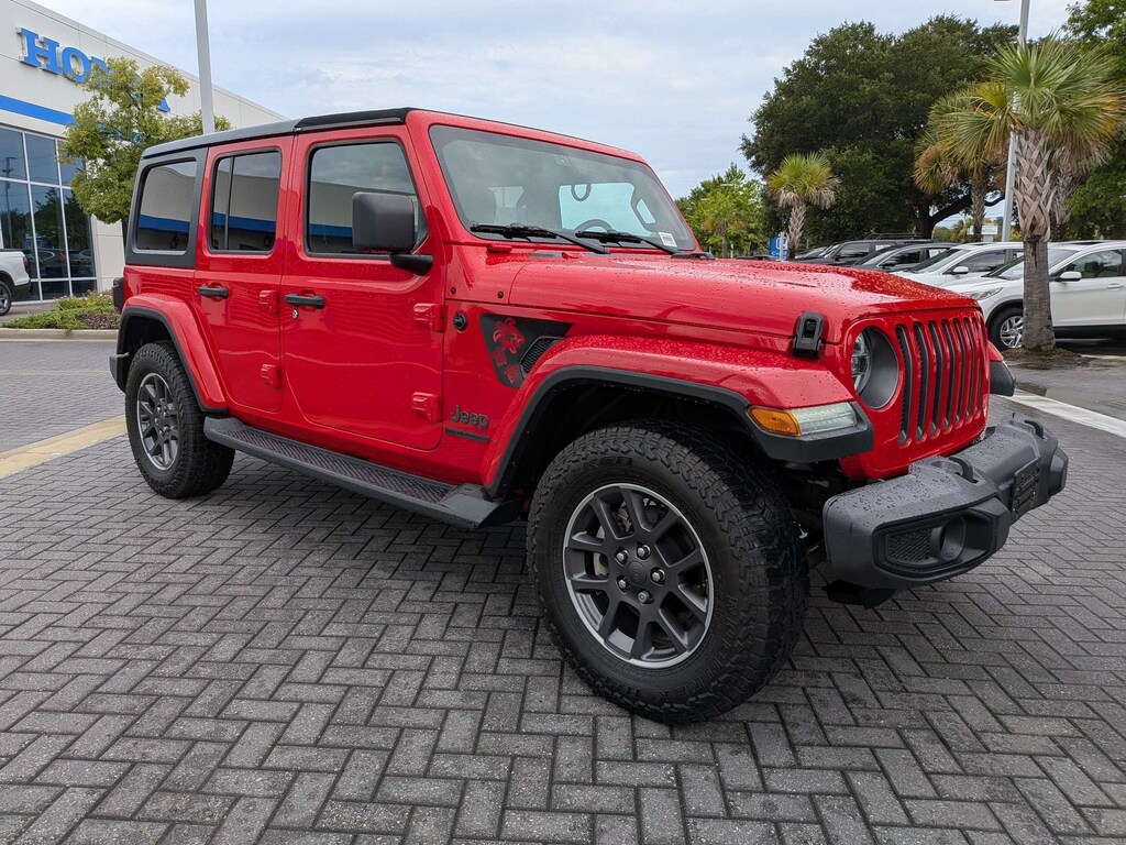 Used 2021 Jeep Wrangler Unlimited 80th Anniversary Convertible