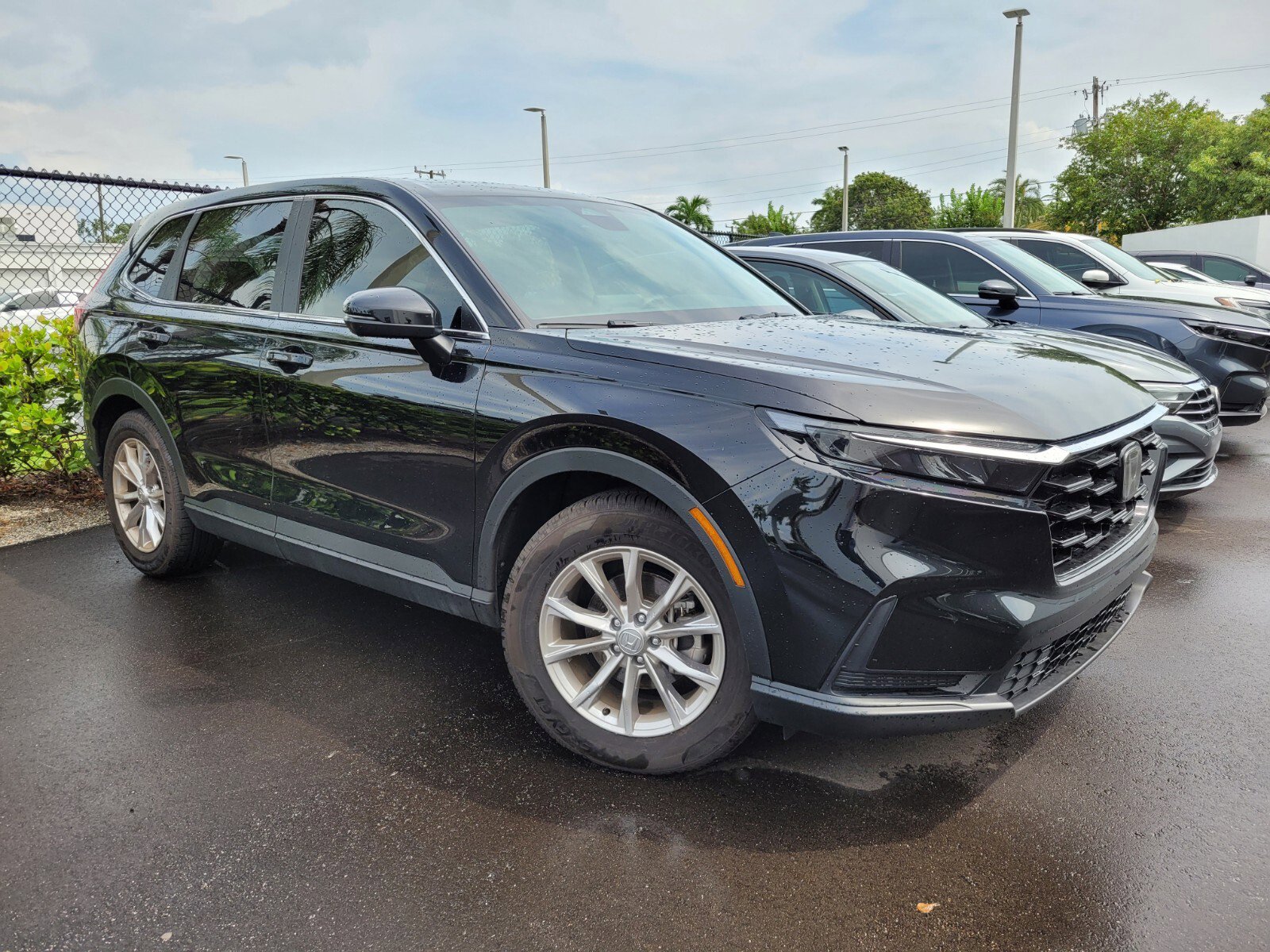 Used 2024 Honda CR-V EX with VIN 2HKRS3H49RH333310 for sale in Pompano Beach, FL