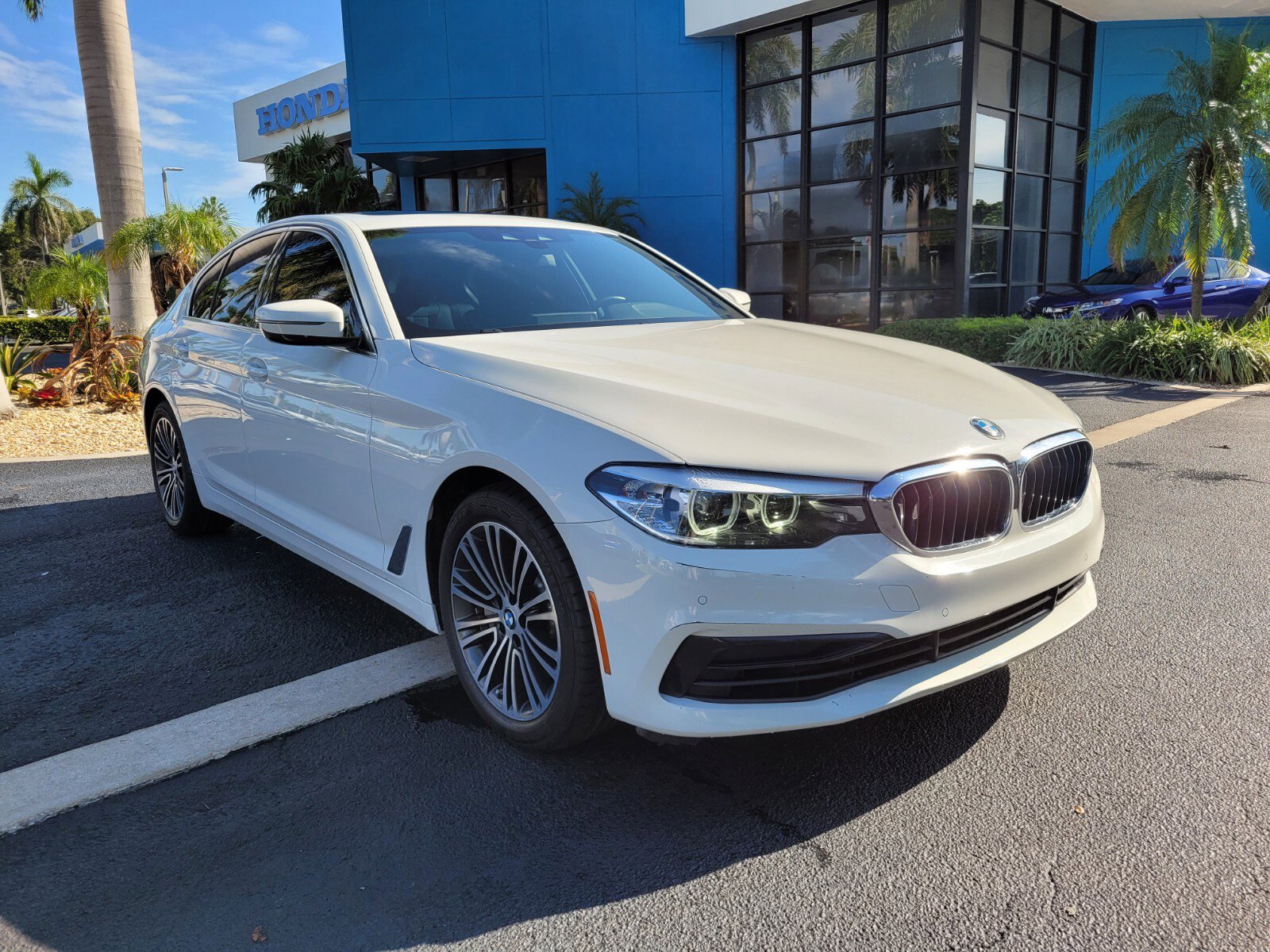 Used 2020 BMW 5 Series 530i with VIN WBAJR3C06LCD05531 for sale in Pompano Beach, FL