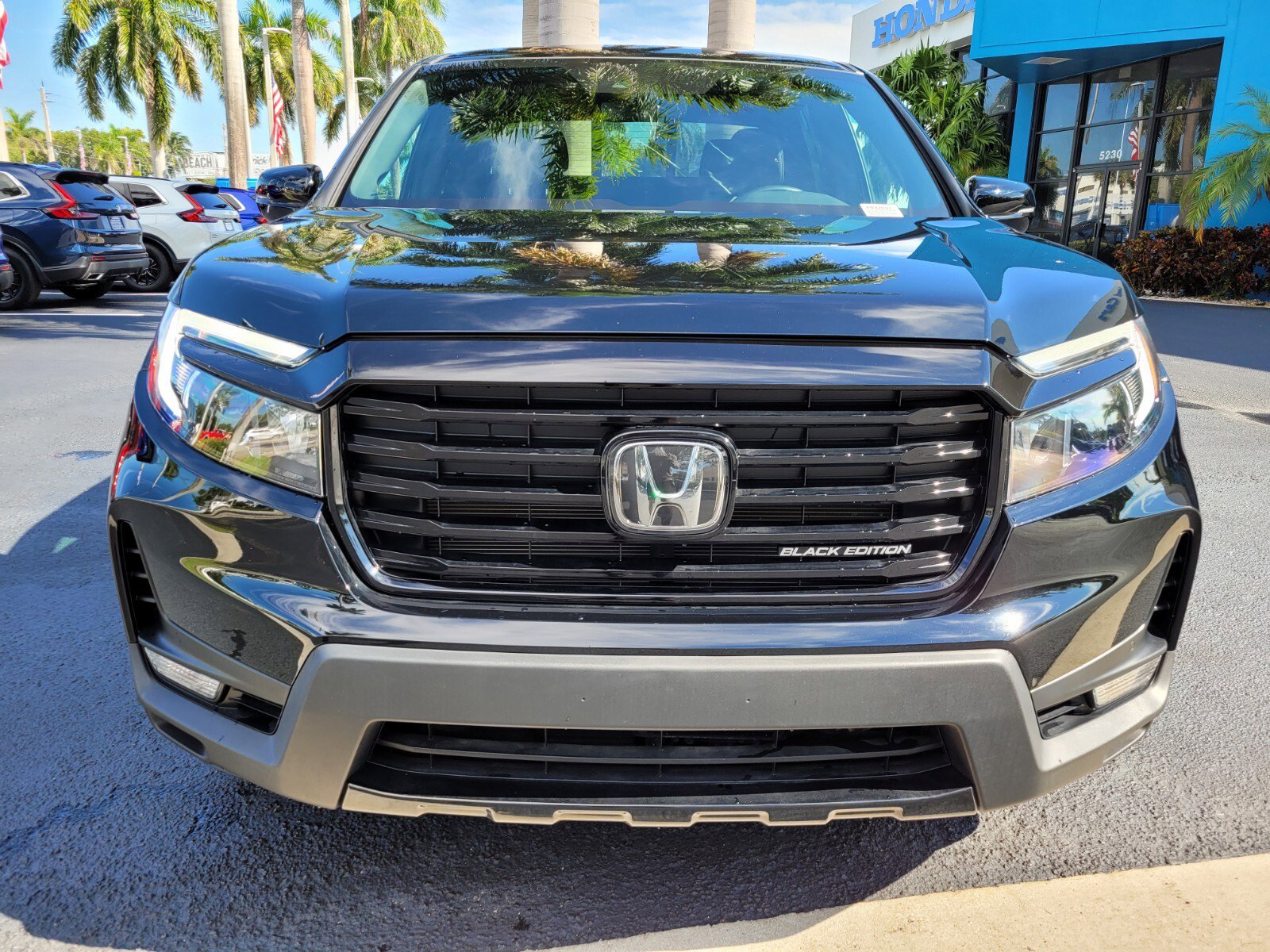 Used 2023 Honda Ridgeline Black Edition with VIN 5FPYK3F88PB032631 for sale in Pompano Beach, FL