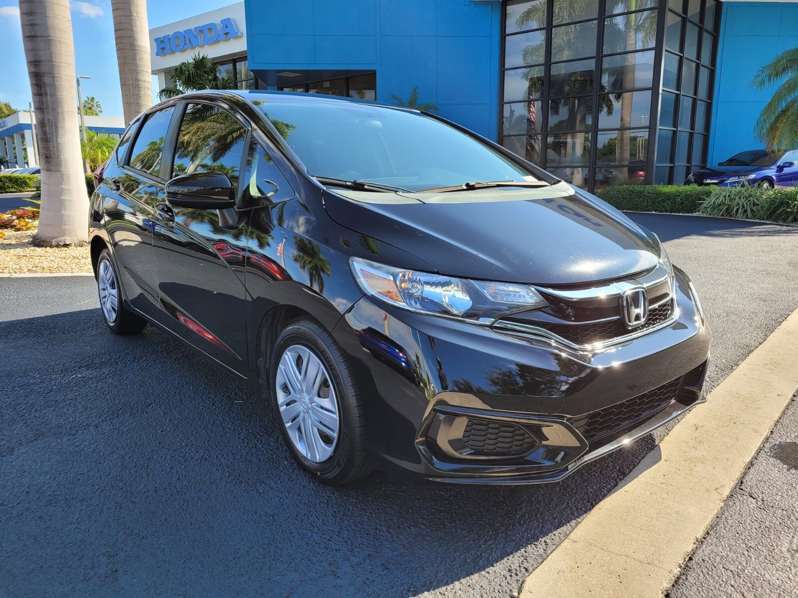 Used 2019 Honda Fit LX with VIN 3HGGK5H4XKM724065 for sale in Pompano Beach, FL