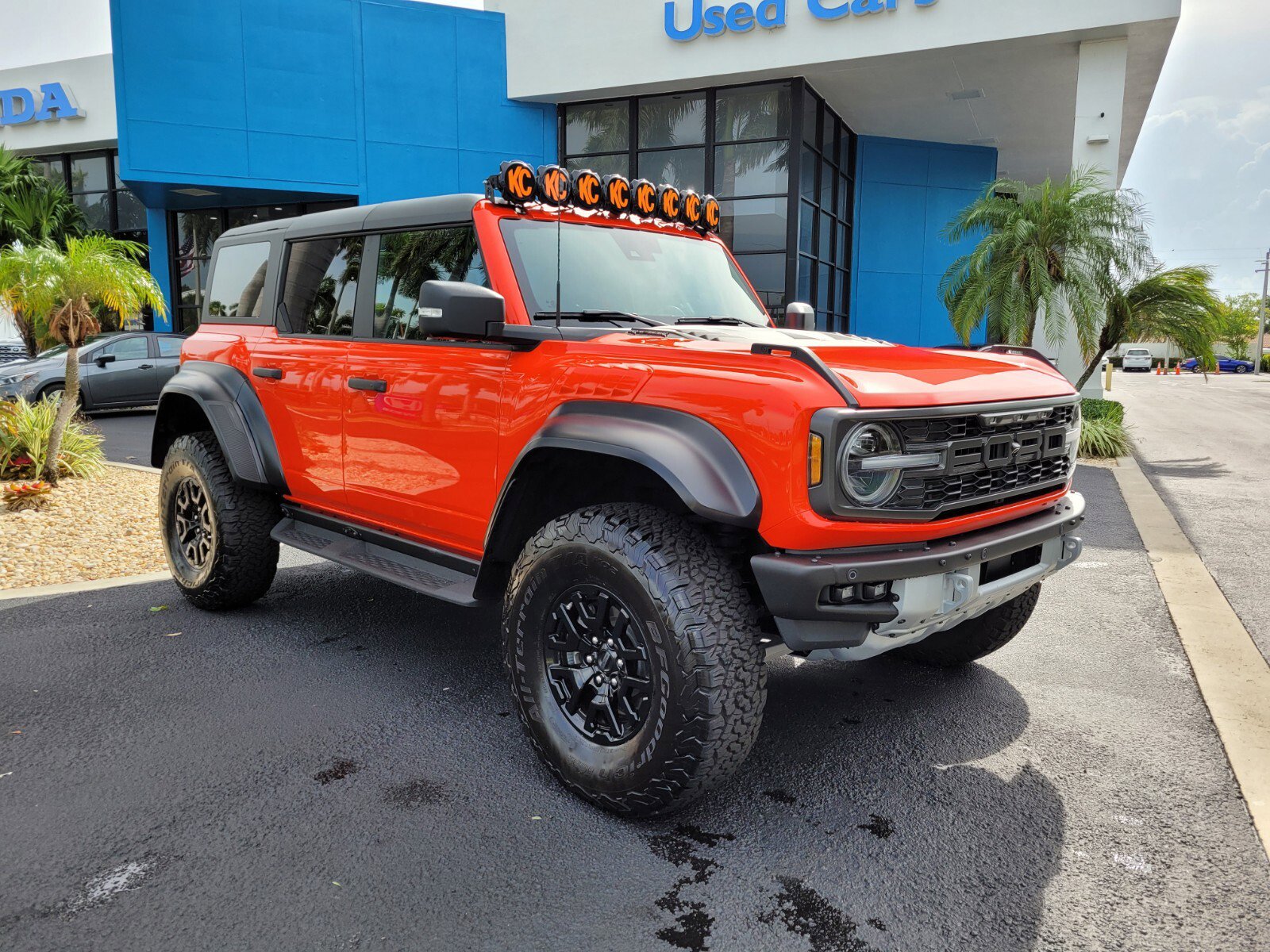 Used 2023 Ford Bronco 4-Door Raptor with VIN 1FMEE5JR2PLB23711 for sale in Pompano Beach, FL