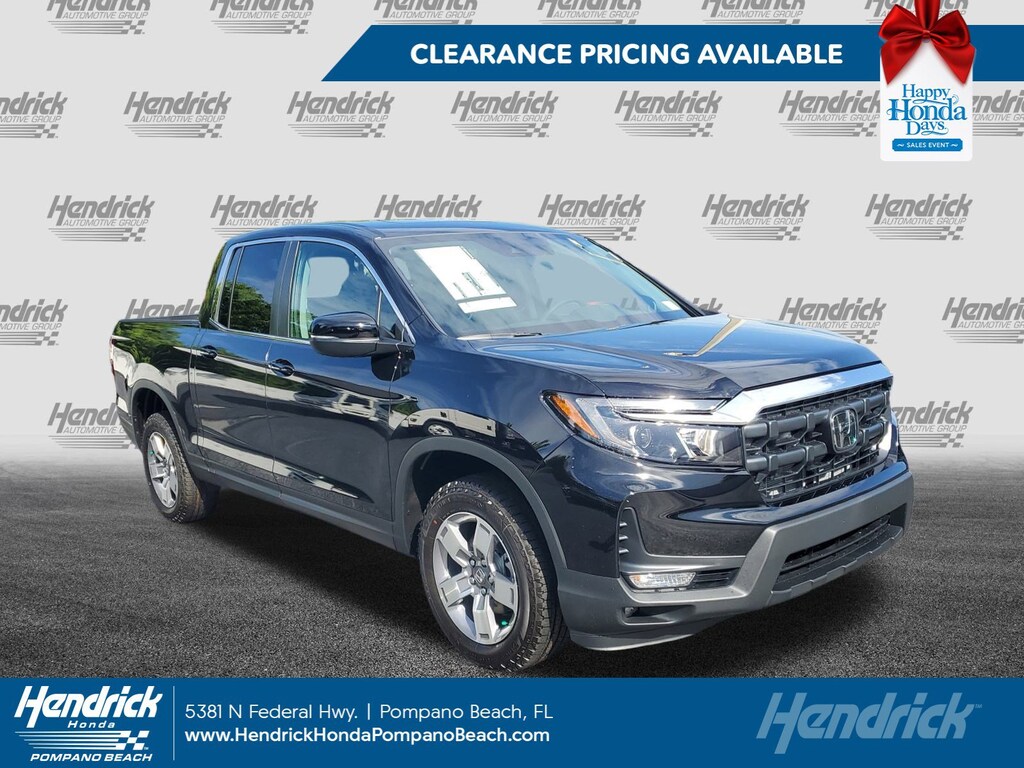 New 2025 Honda Ridgeline RTL Pickup