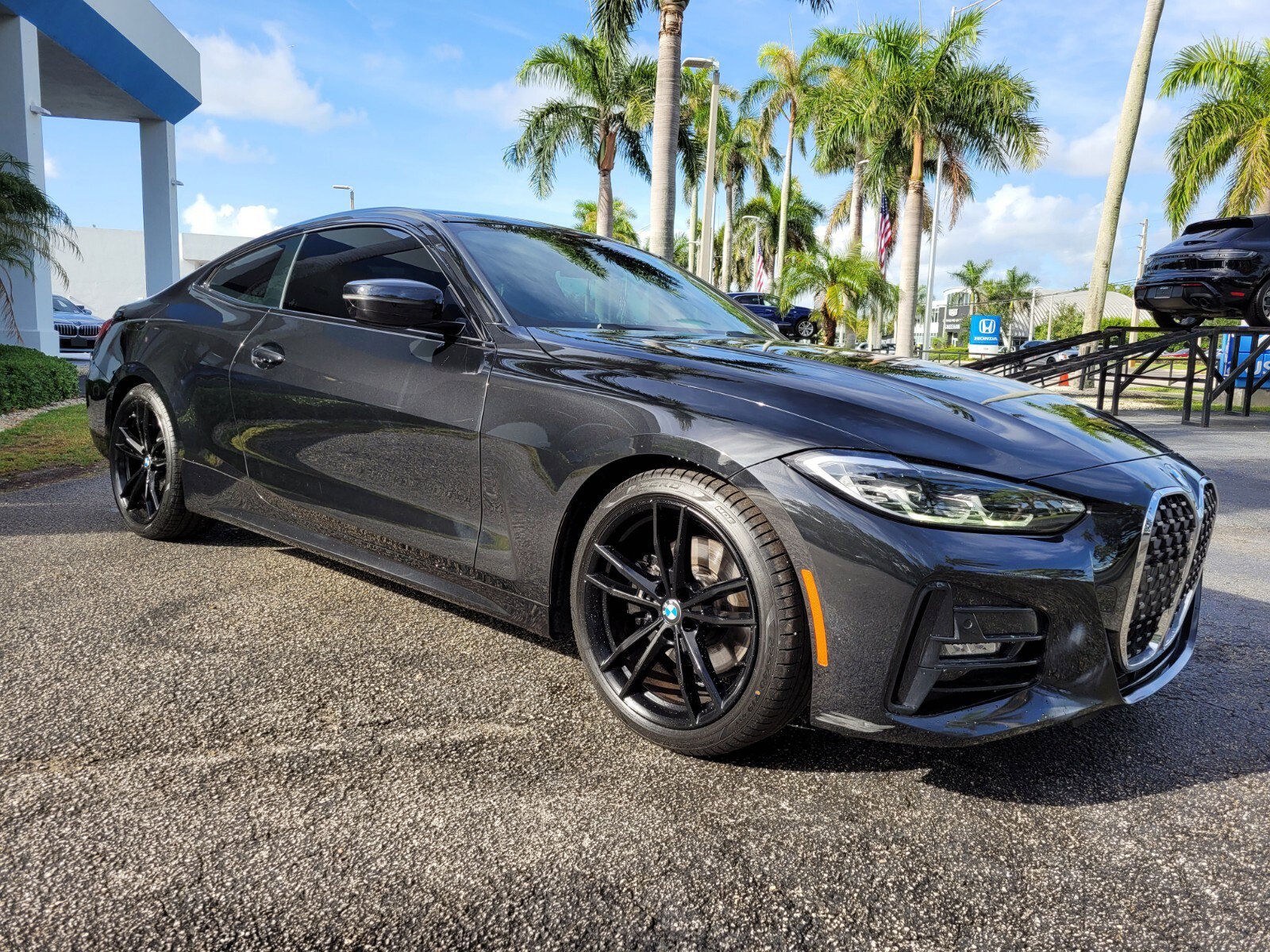 Used 2022 BMW 4 Series 430i with VIN WBA53AP08NCH76262 for sale in Pompano Beach, FL