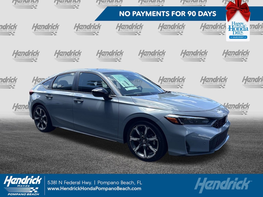 New 2025 Honda Civic Hybrid Sport Touring CVT Hatchback