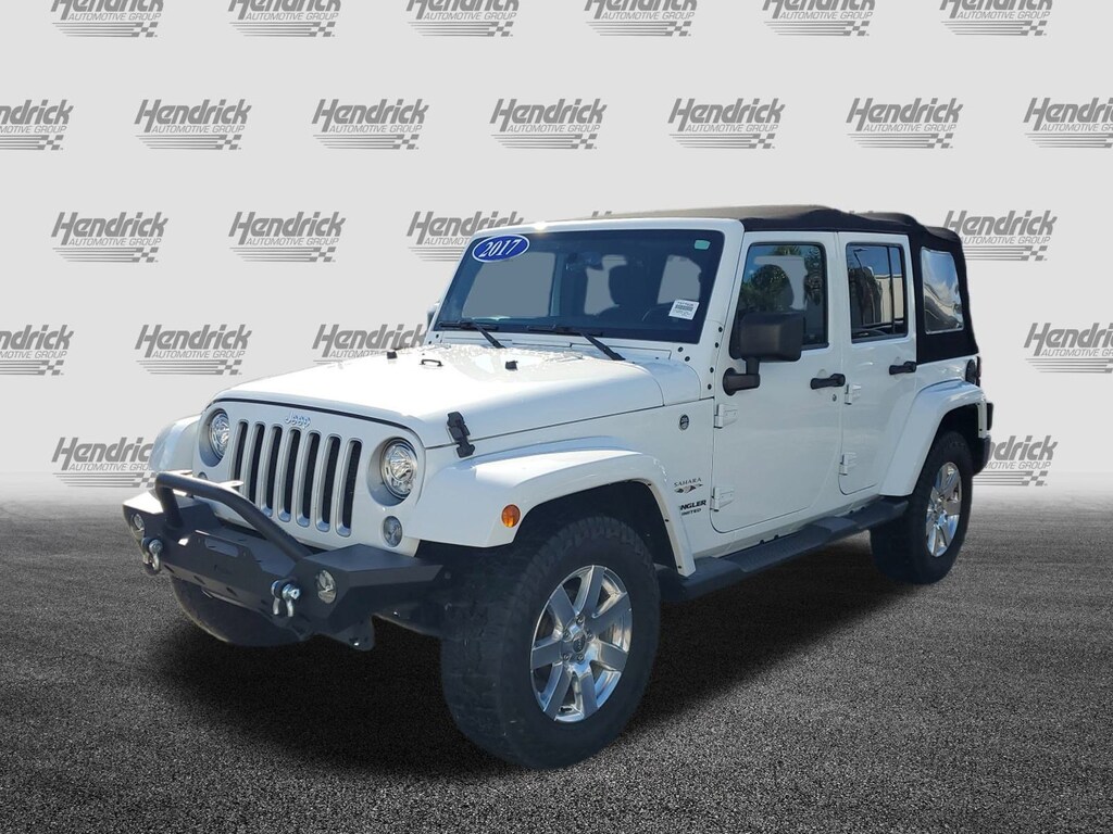 Used 2017 Jeep Wrangler Unlimited Sahara Convertible