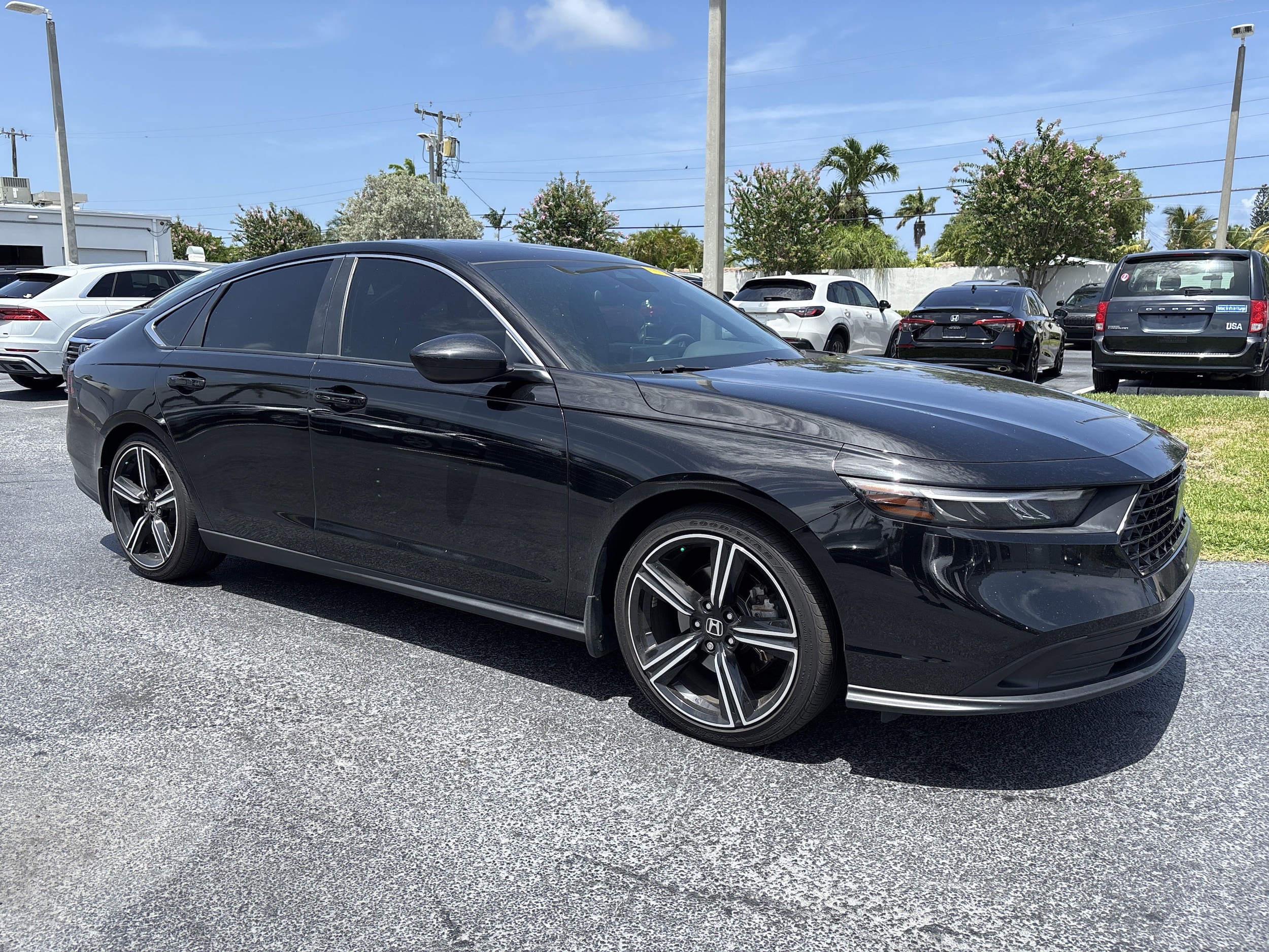 Certified 2023 Honda Accord Hybrid Sport with VIN 1HGCY2F55PA043310 for sale in Kansas City