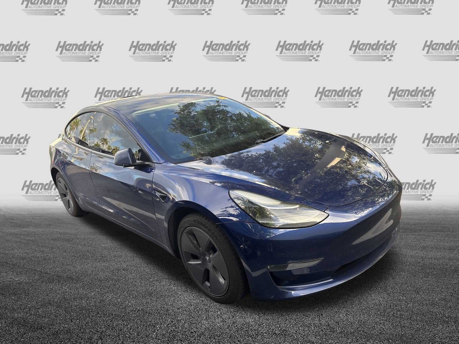 Used 2021 Tesla Model 3 Base with VIN 5YJ3E1EB3MF984136 for sale in Pompano Beach, FL